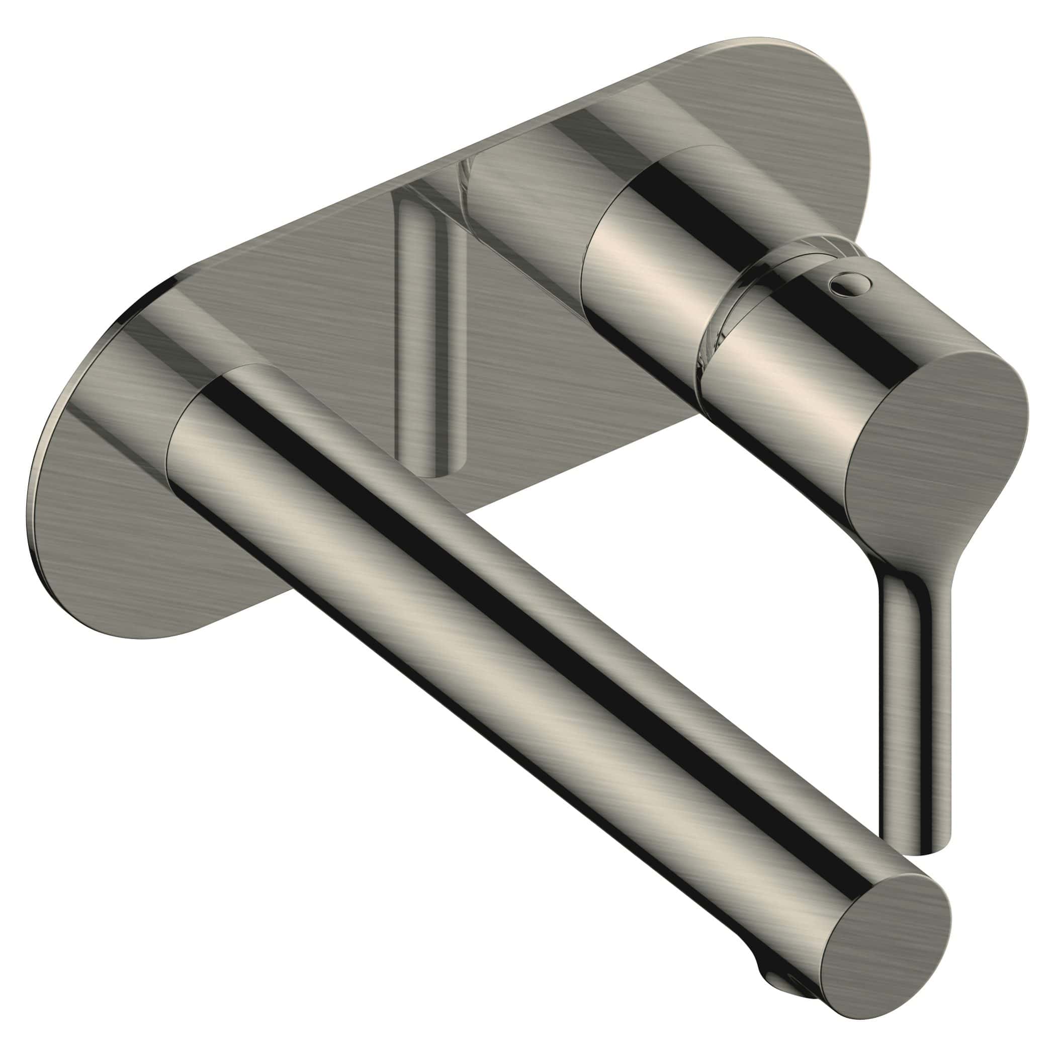 Polished chrome bathroom wall-mounted towel rail holder, modern durable fixtures for luxurious Bubly Bathrooms.