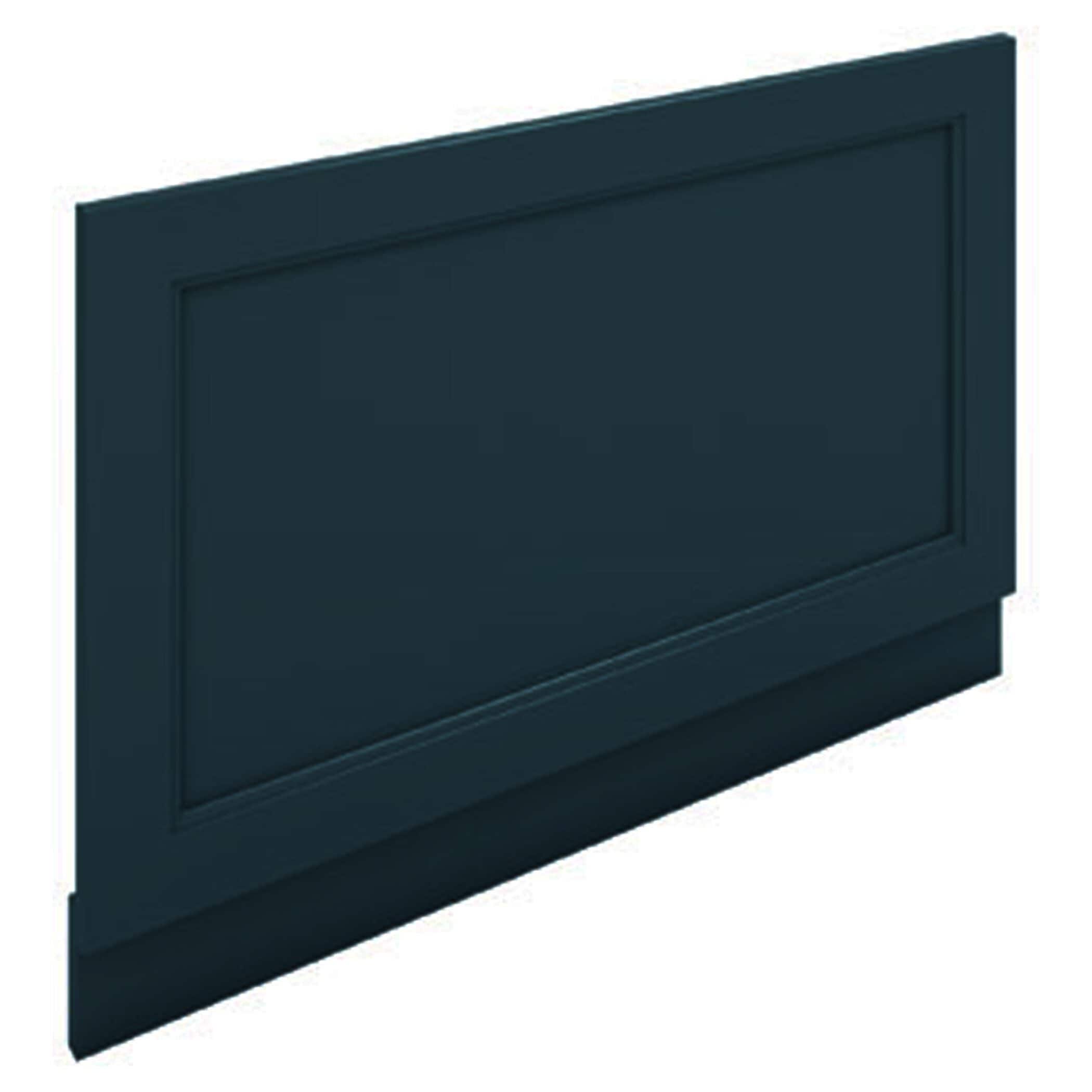 Matt navy bathroom wall panel for modern shower enclosures and bathroom wall cladding.