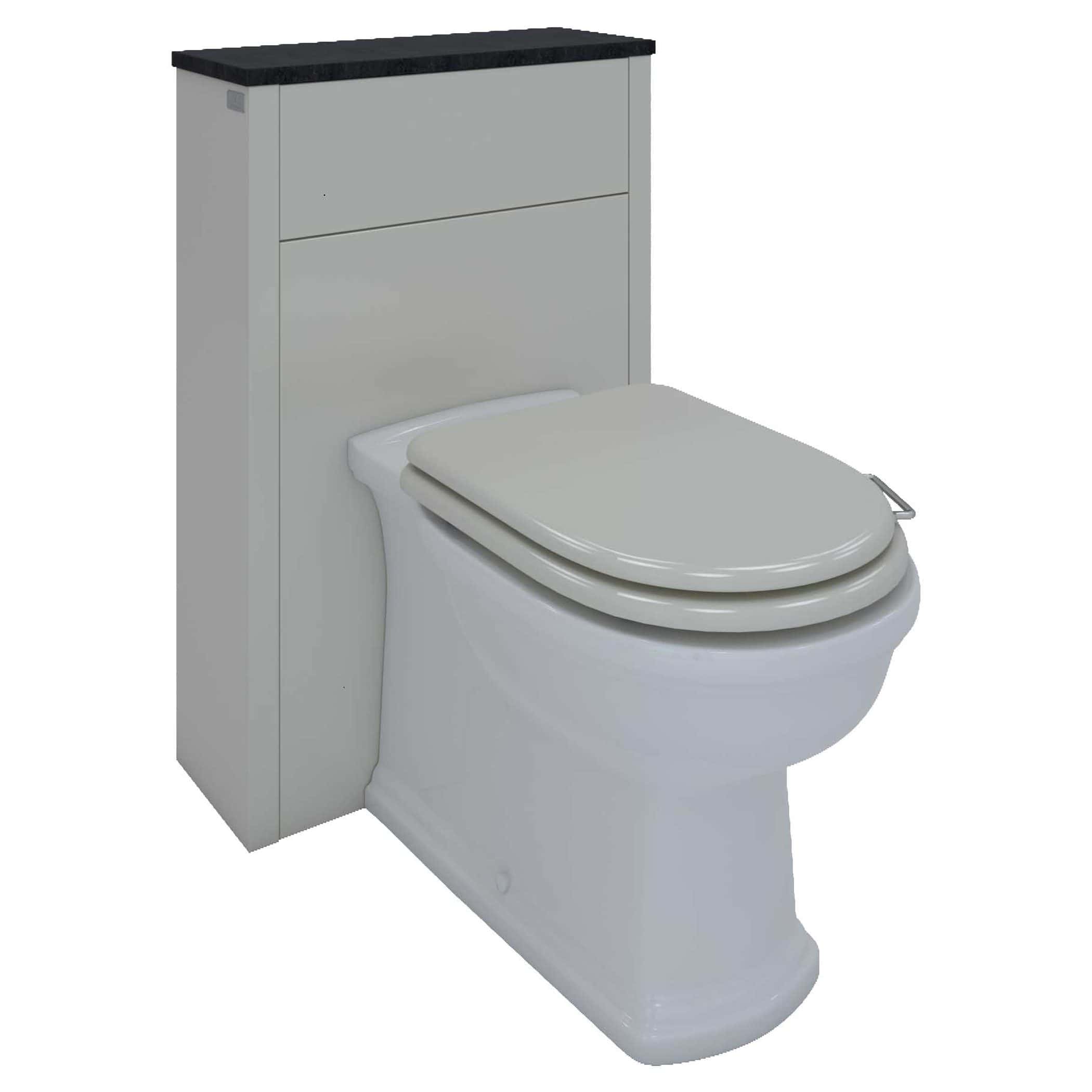 White modern close-coupled toilet with integrated cistern, suitable for contemporary bathroom designs, featuring a comfortable seat and streamlined appearance.