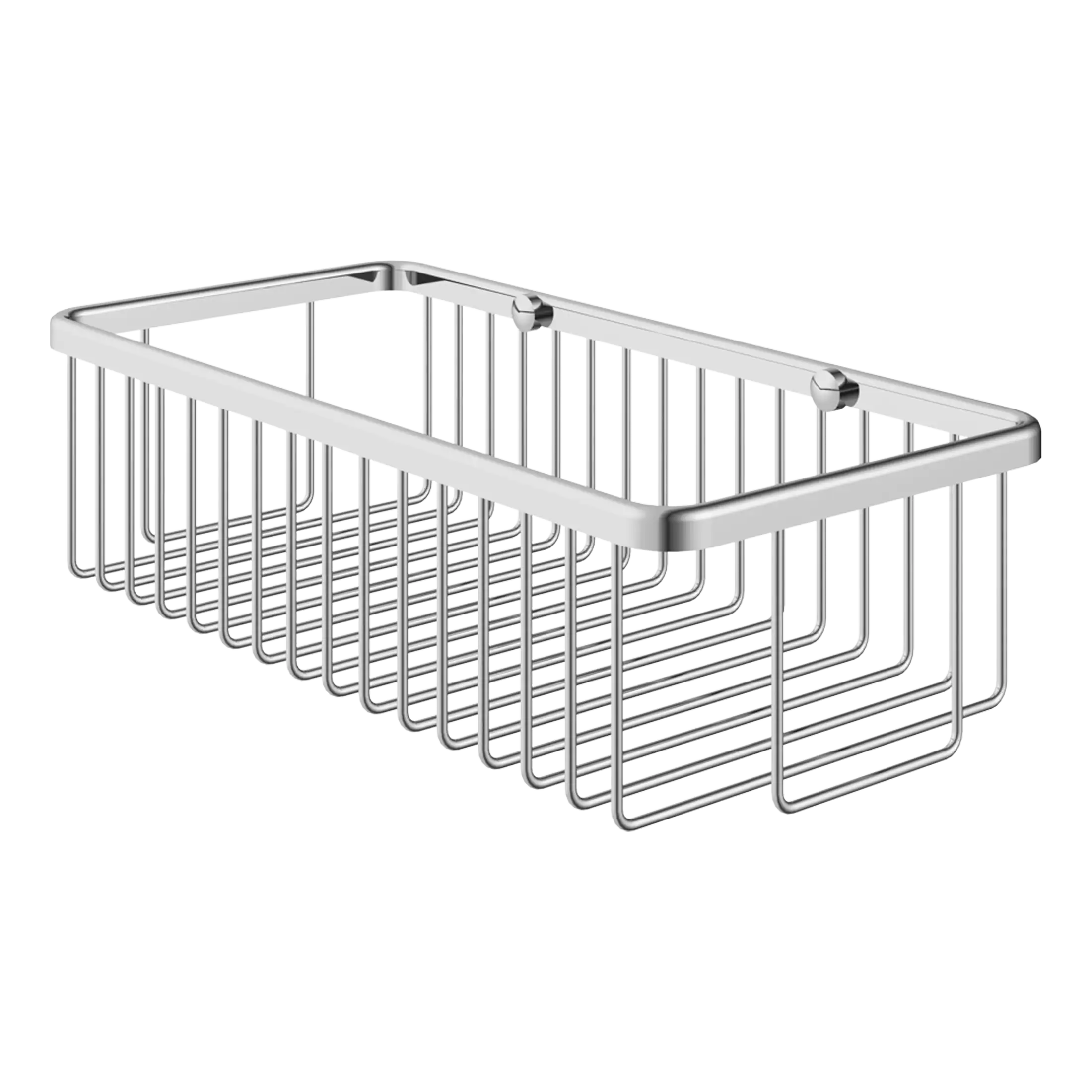 Stainless steel kitchen sink wire basket for bathroom and kitchen storage, durable and rust-resistant. Perfect for organising utensils, toiletries, or cleaning supplies.