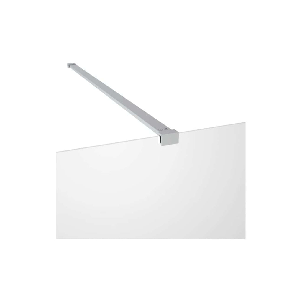 Aluminium bathroom door latch handle with lock mechanism, sleek modern design, perfect for enhancing safety and style in contemporary bathrooms.