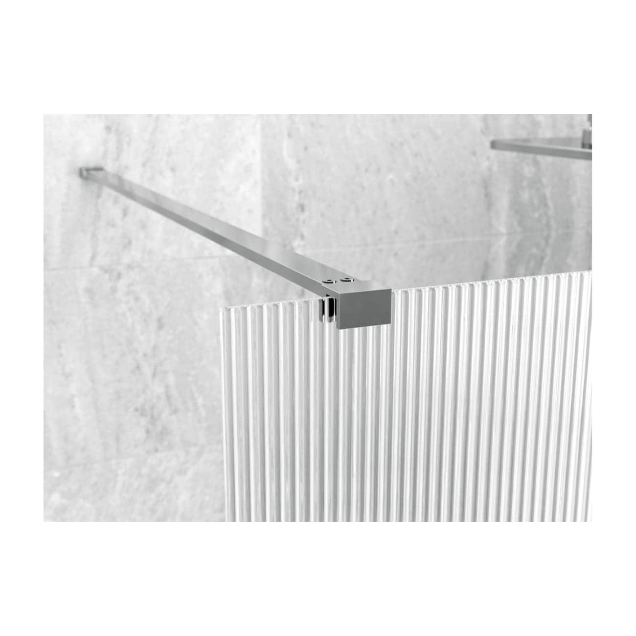 Modern aluminium towel rail with sleek, minimalist design, ideal for contemporary bathrooms for stylish and functional space-saving warmth.