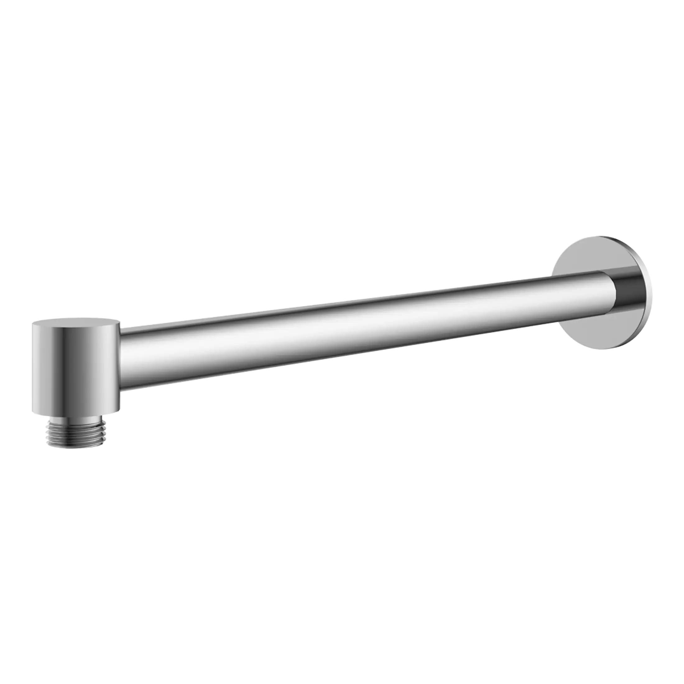 High-quality stainless steel shower arm for modern bathroom fixtures, durable and corrosion-resistant, perfect for shower installations.