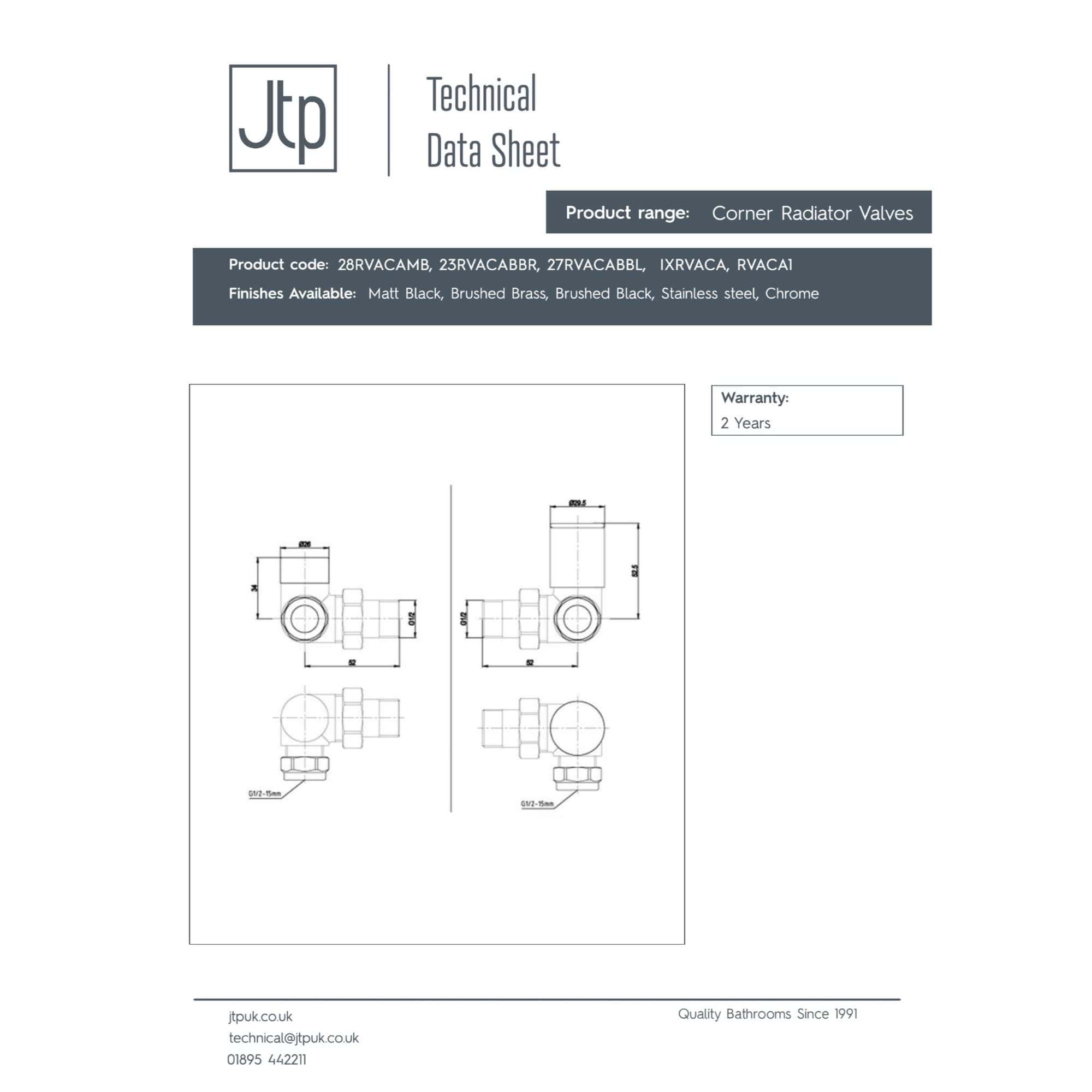 Elegant bathroom radiator valve with chrome finish, ideal for modern bathroom heating solutions. Suitable for connecting to corner radiator systems for efficient heat distribution.