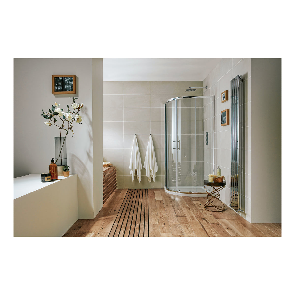 Scudo Korra Double Door Quadrant Shower Enclosure