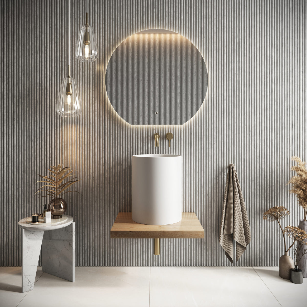 Scudo Shelph 600mm Basin Shelf