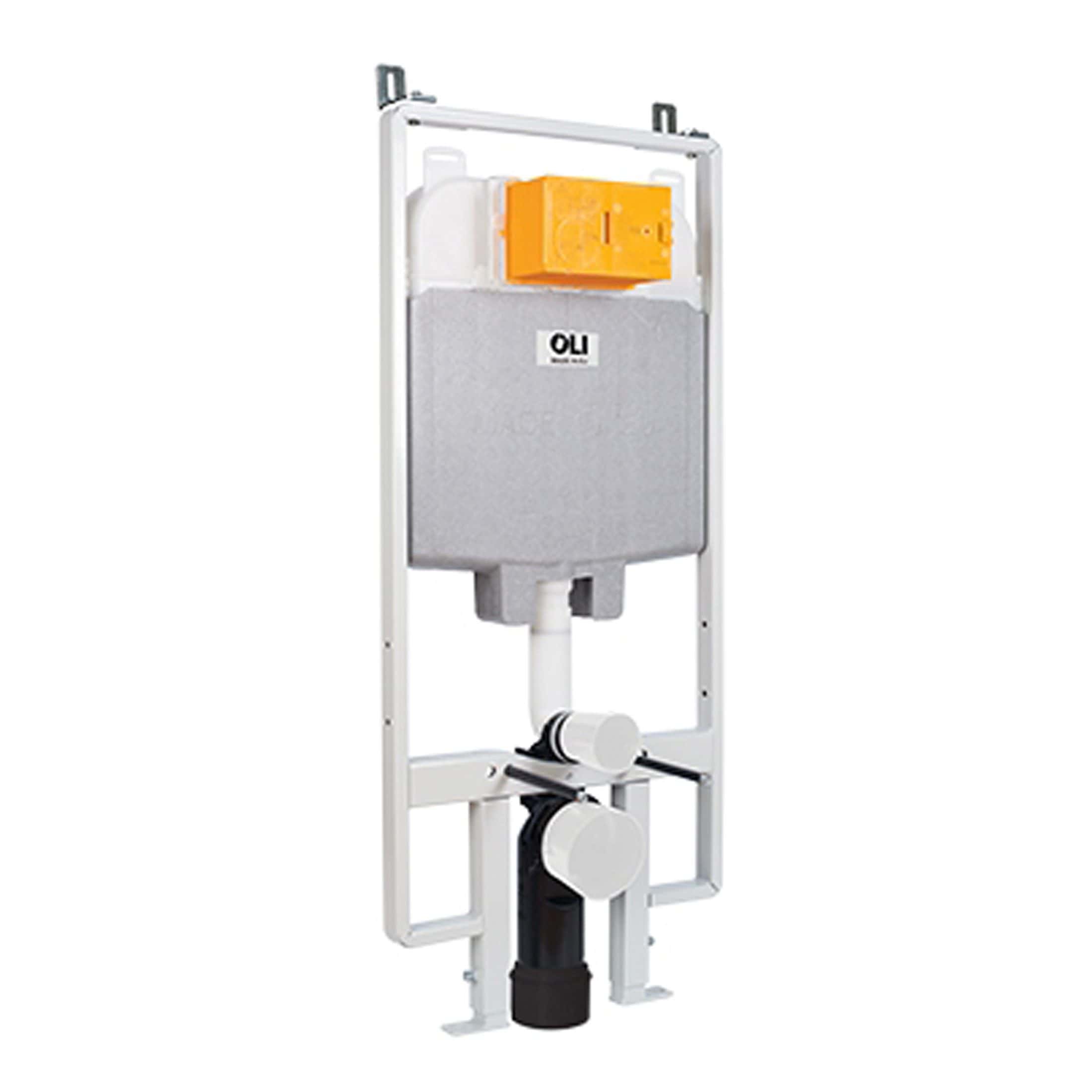 High-quality concealed toilet cistern with modern design, suitable for bathroom installations, enhances space efficiency and plumbing aesthetics, perfect for contemporary bathroom setups.