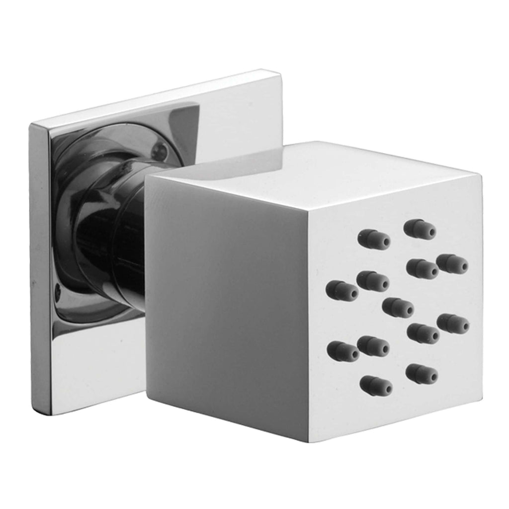 Silver-tone shower head with adjustable nozzles for customisable water flow, ideal for bathroom upgrades and modern shower systems. Suitable for contemporary bathroom designs.