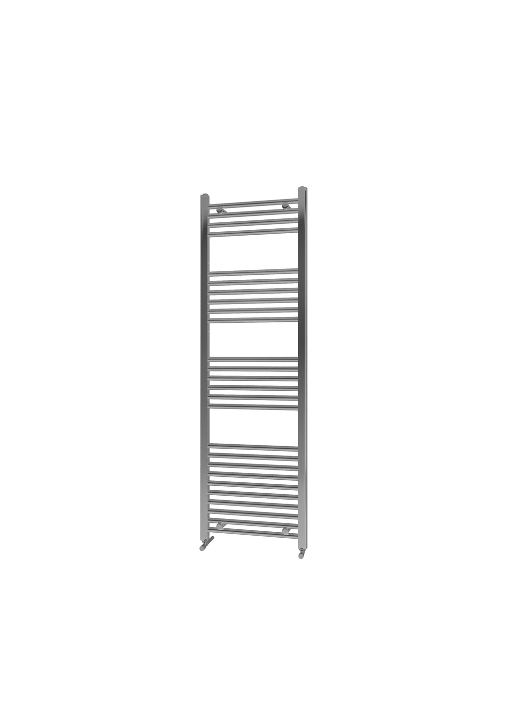 Scudo Strive Vertical Chrome Towel Radiator, 1600mm X 400mm