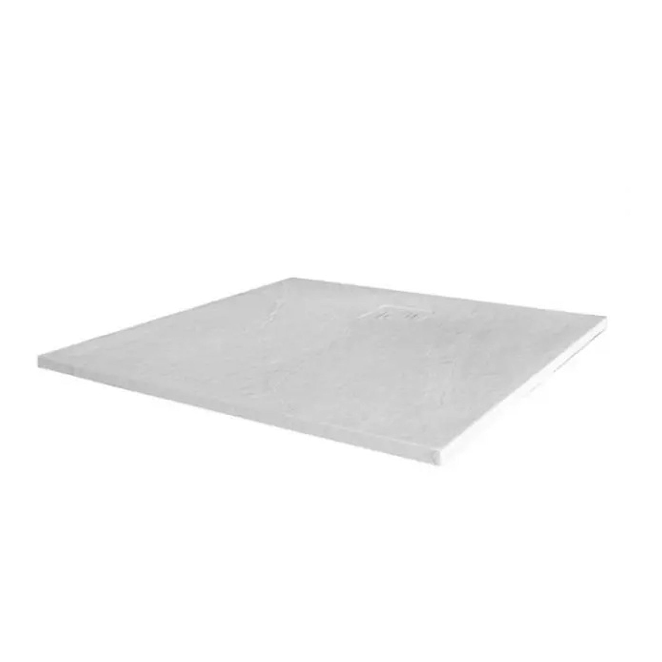 Flat white shower tray with sleek modern design for stylish bathroom installations. Durable and easy to install, ideal for contemporary shower enclosures. Perfect for upgrading your bathroom decor.