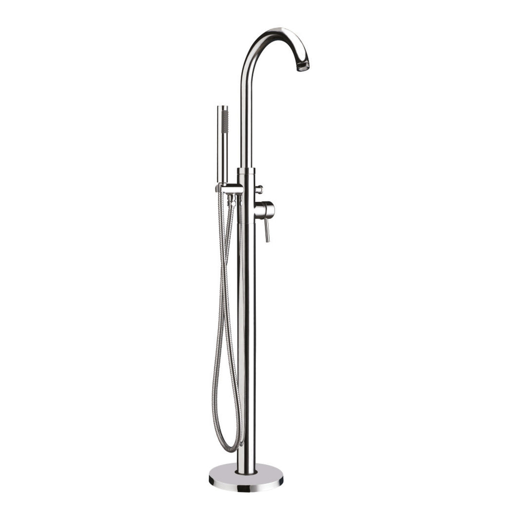 Scudo Premier Freestanding Bath Tap - Chrome