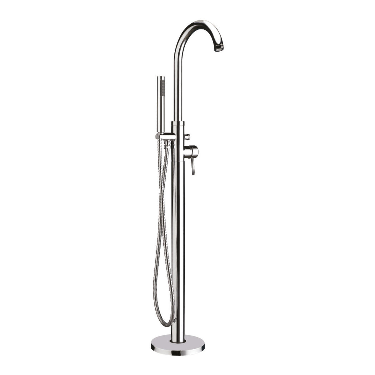 Scudo Premier Freestanding Bath Tap - Chrome