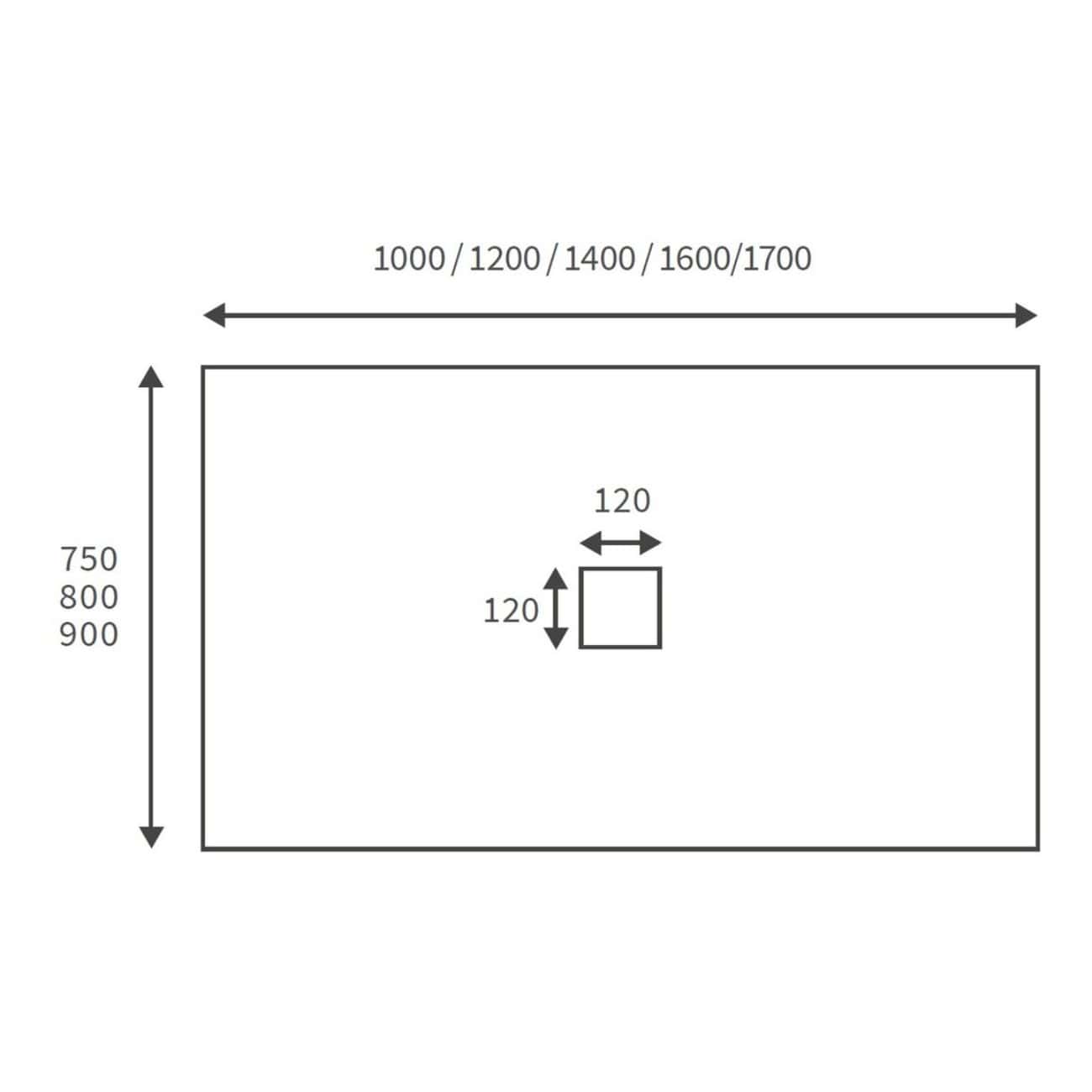 High-quality bathroom layout diagram showing dimensions and cut-out measurements for Bubly Bathrooms, ideal for bathroom renovation planning and custom installations.