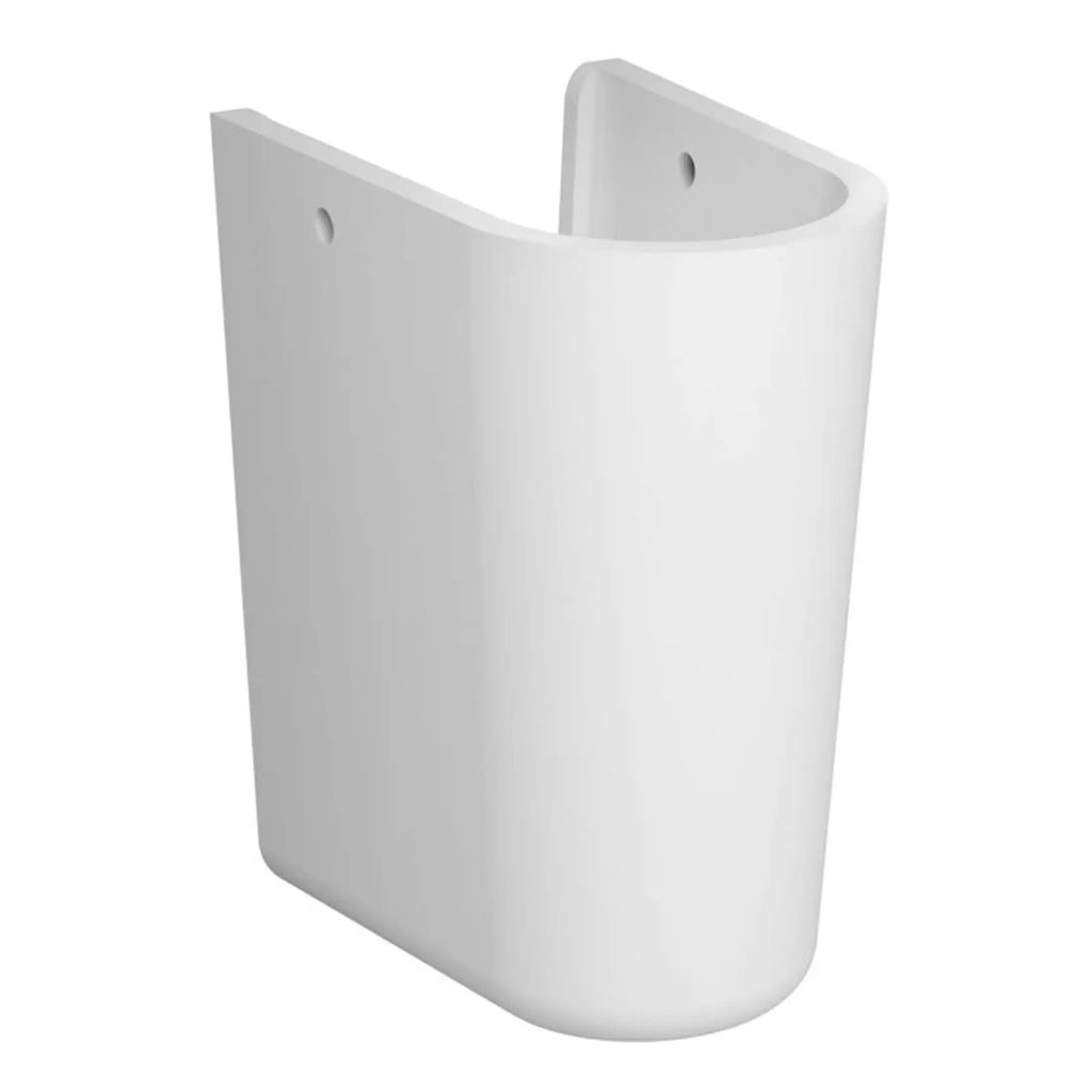 Sleek white bathroom fixture designed for minimalist and modern bathroom interiors. Perfect for stylish and functional bathroom setups, offering durability and contemporary aesthetics.
