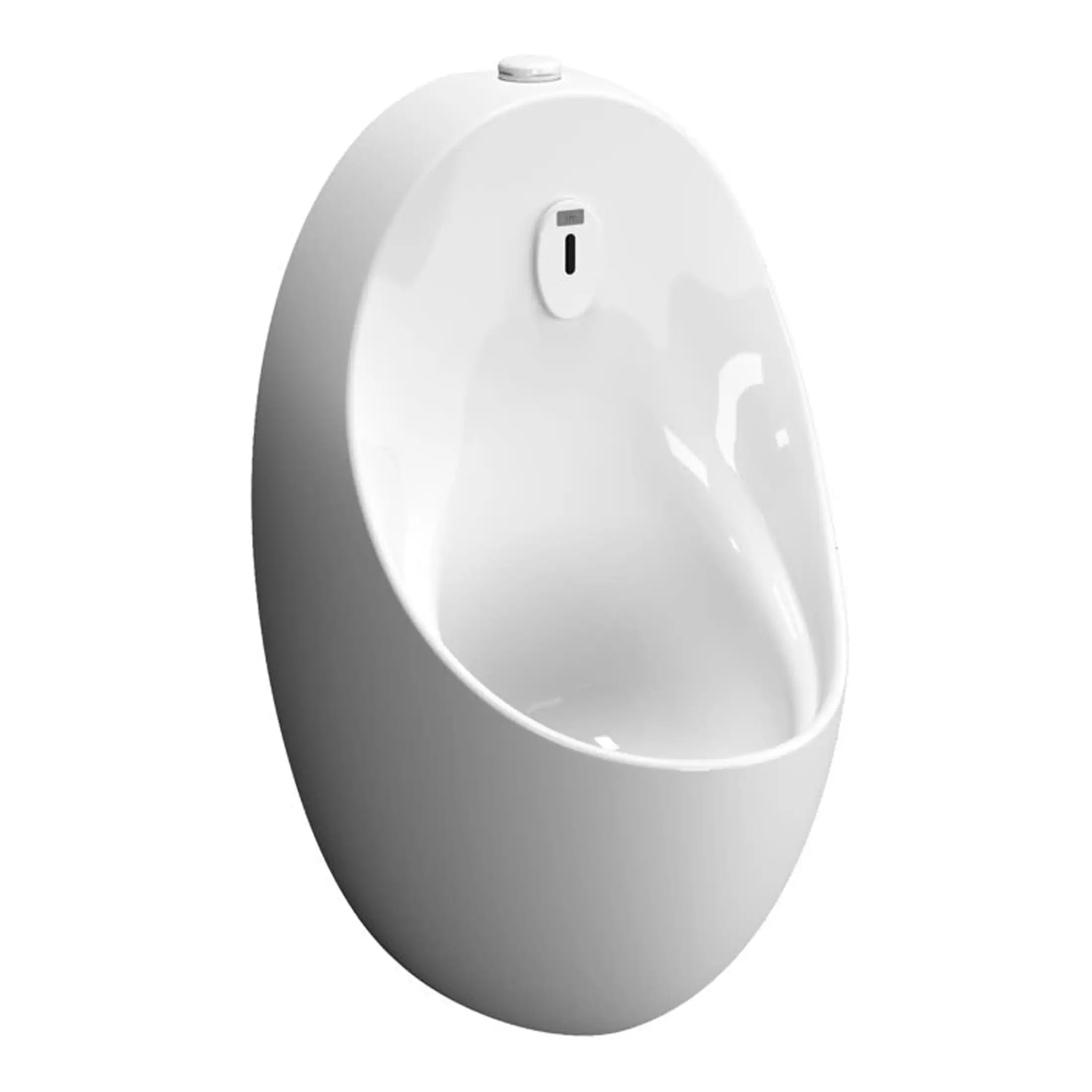 White ceramic bidet with modern design, ideal for bathroom renovation and elegant bathroom fixtures, featuring a built-in control panel for hygiene and comfort.