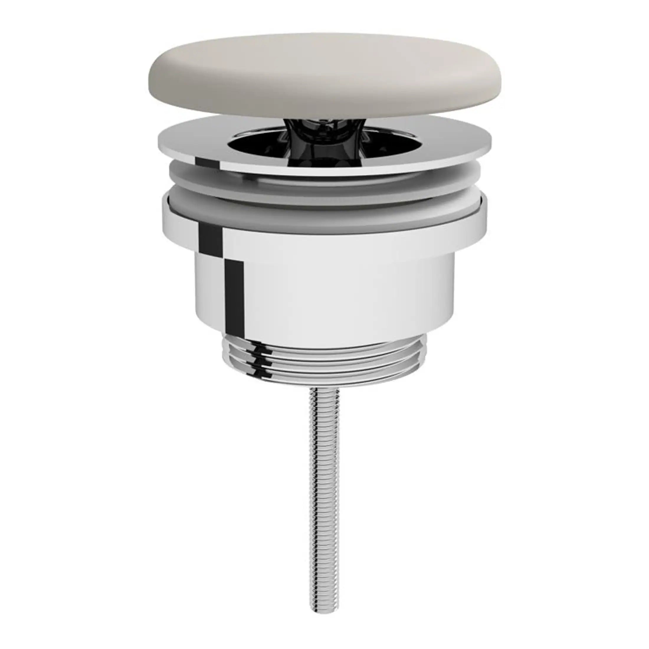 Siphon trap for bathroom sinks and basins, chrome finish. Perfect plumbing component for preventing odours and ensuring hygienic drainage in modern bathroom designs.