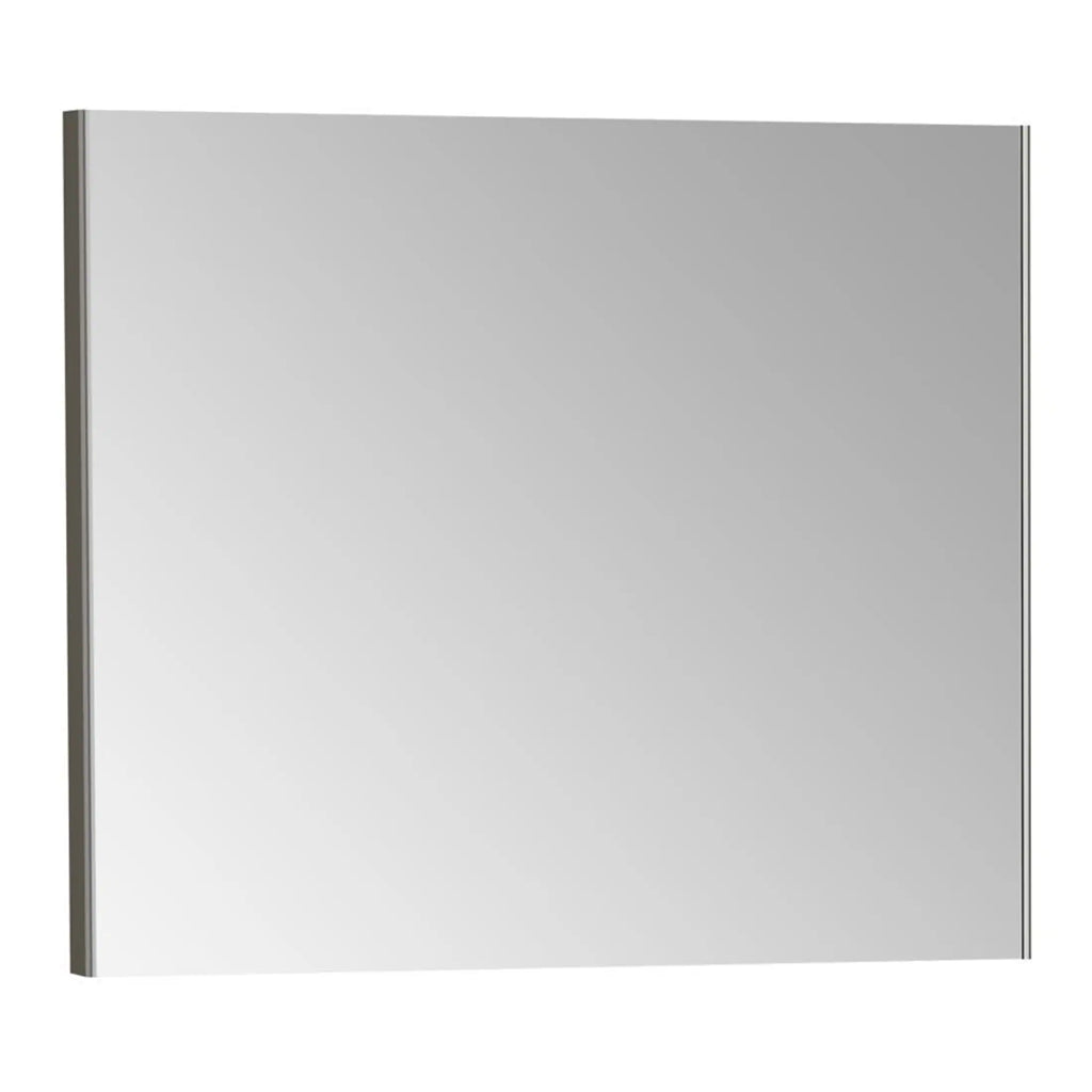 VitrA Rectangular Non Illuminated Mirror - Brushed Chrome