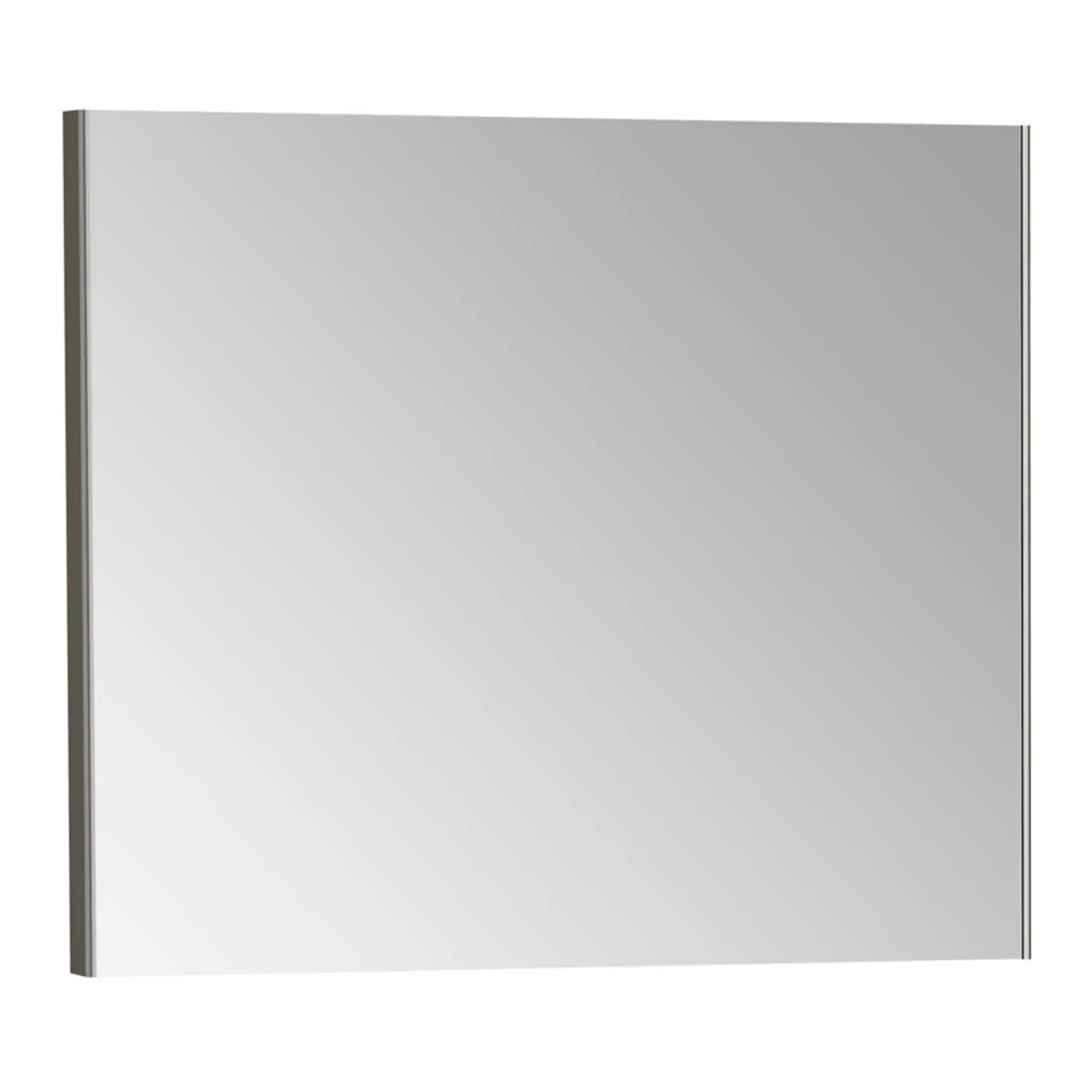 VitrA Rectangular Non Illuminated Mirror - Brushed Chrome