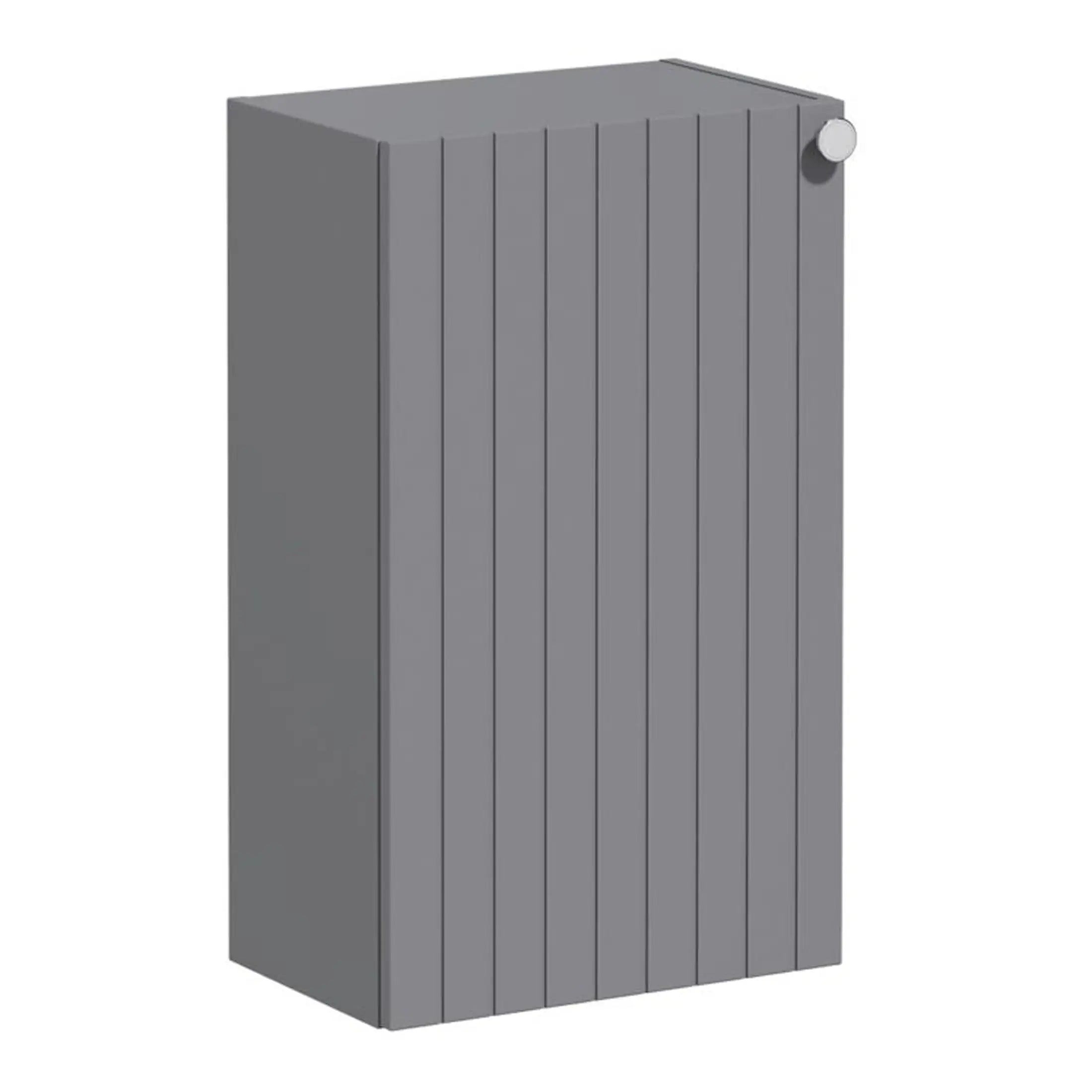 Stylish grey vertical radiator ideal for modern bathroom designs offers efficient heating and contemporary aesthetics.