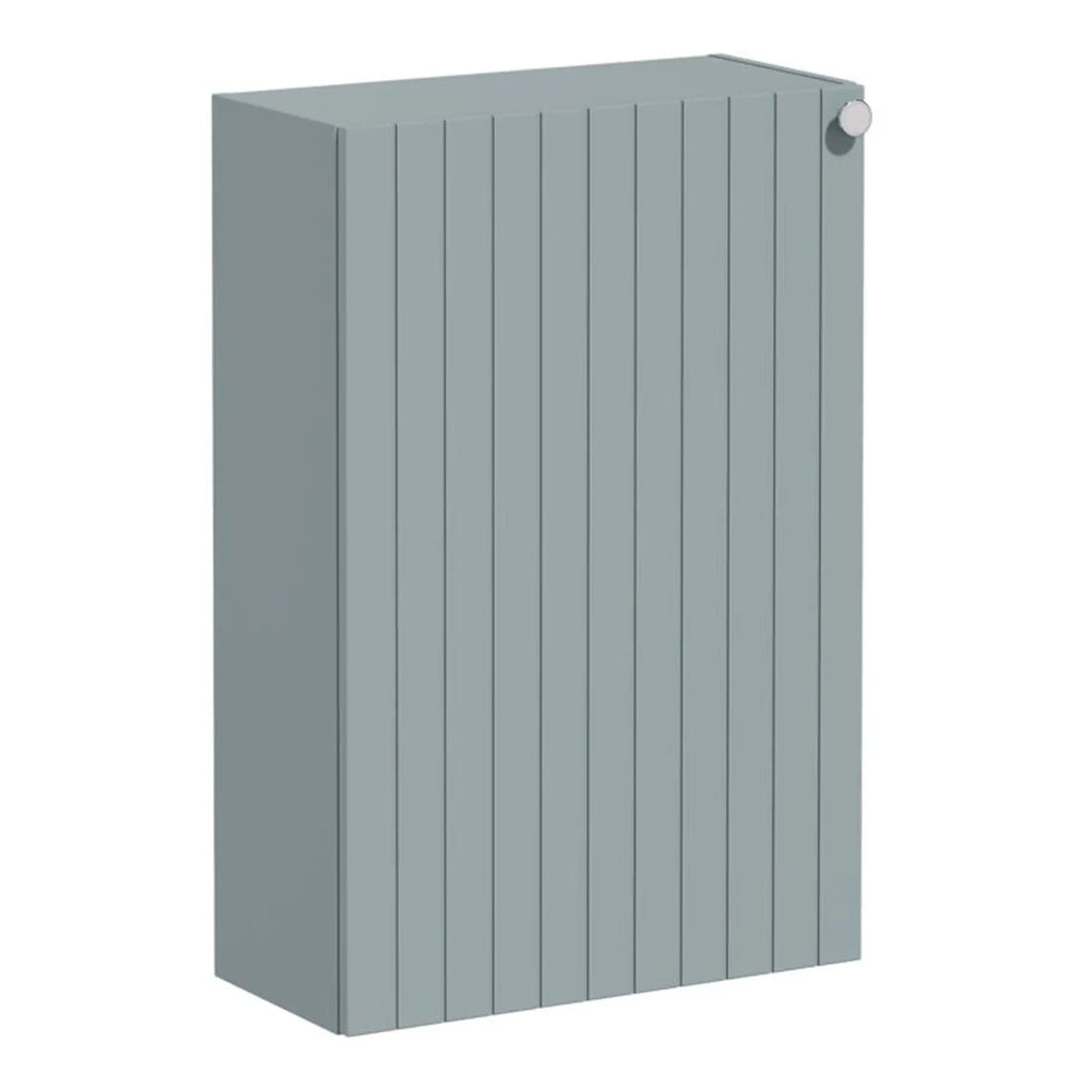 VitrA Root Groove 55cm 1 Door Slim Lower/Base Unit (LH Hinge) - Matt Dark Blue