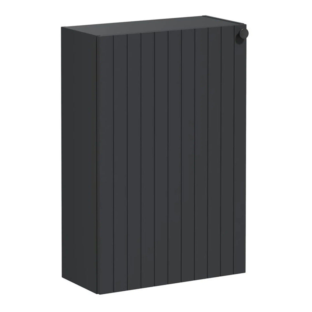 VitrA Root Groove 55cm 1 Door Slim Lower/Base Unit (LH Hinge) - Matt Dark Blue
