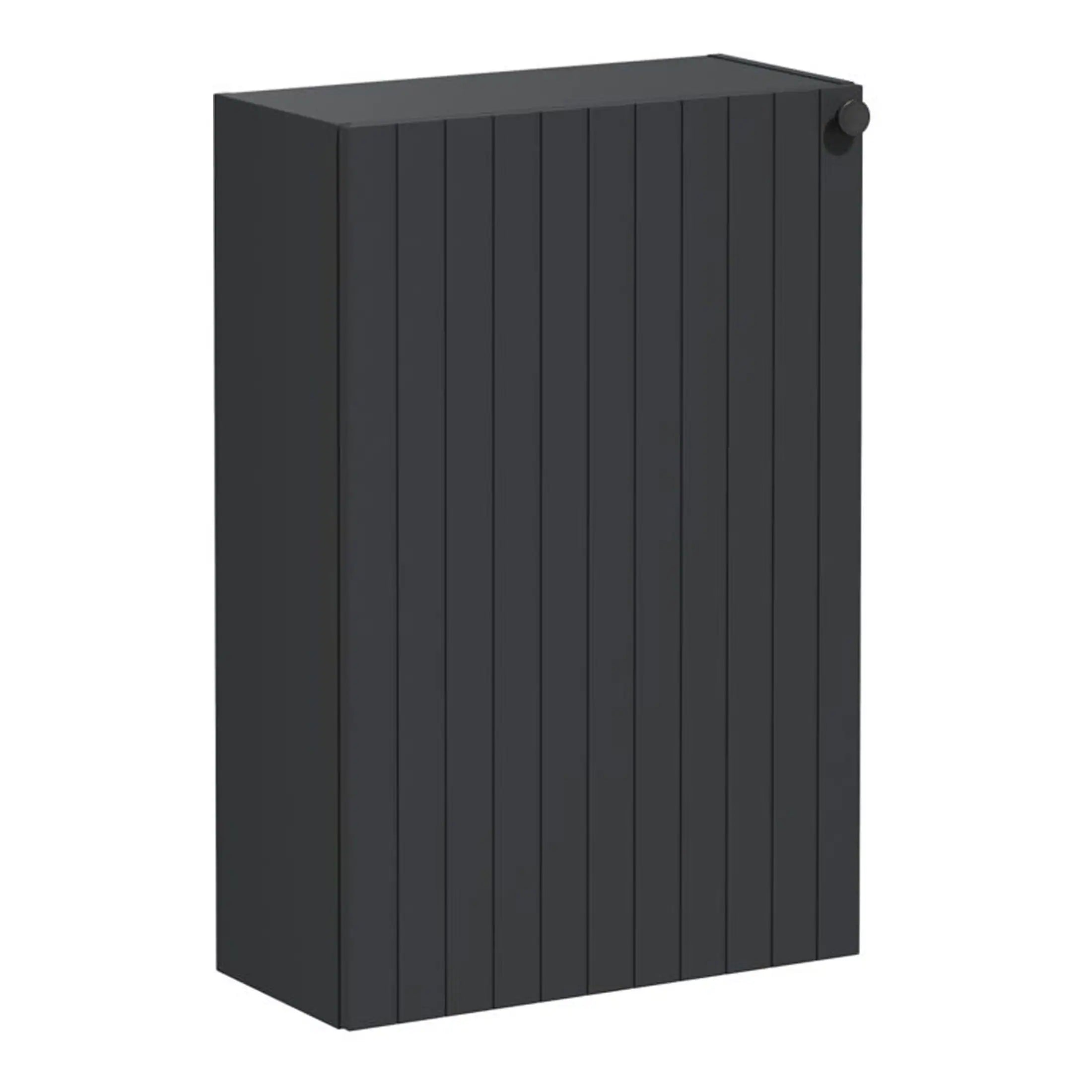 VitrA Root Groove 55cm 1 Door Slim Lower/Base Unit (LH Hinge) - Matt Dark Blue