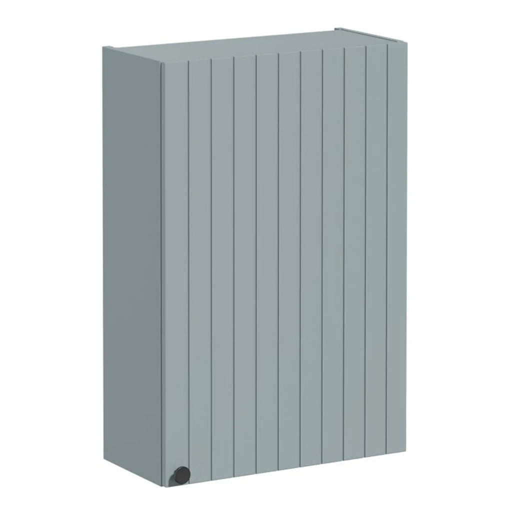 VitrA Root Groove 55cm 1 Door Slim Lower/Base Unit (LH Hinge) - Matt Dark Blue