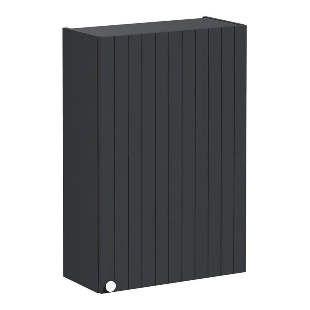 VitrA Root Groove 55cm 1 Door Slim Lower/Base Unit (LH Hinge) - Matt Dark Blue