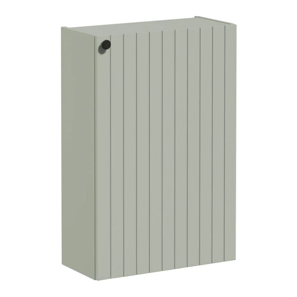 VitrA Root Groove 55cm 1 Door Slim Lower/Base Unit (LH Hinge) - Matt Dark Blue