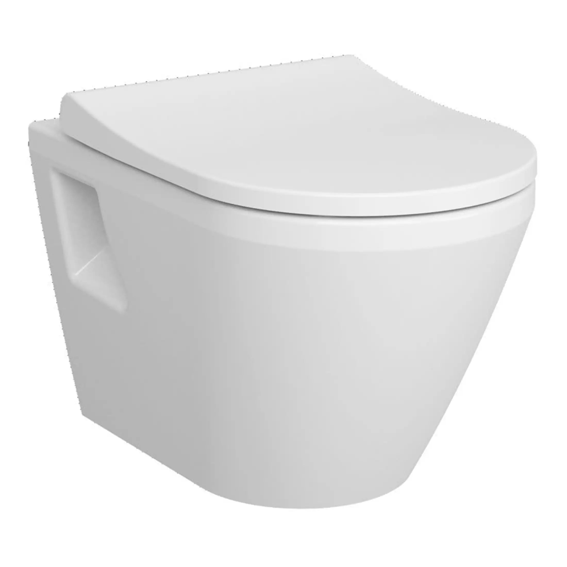 Modern white ceramic bidet toilet with sleek design, soft-close lid, and water-efficient features, ideal for contemporary bathrooms.