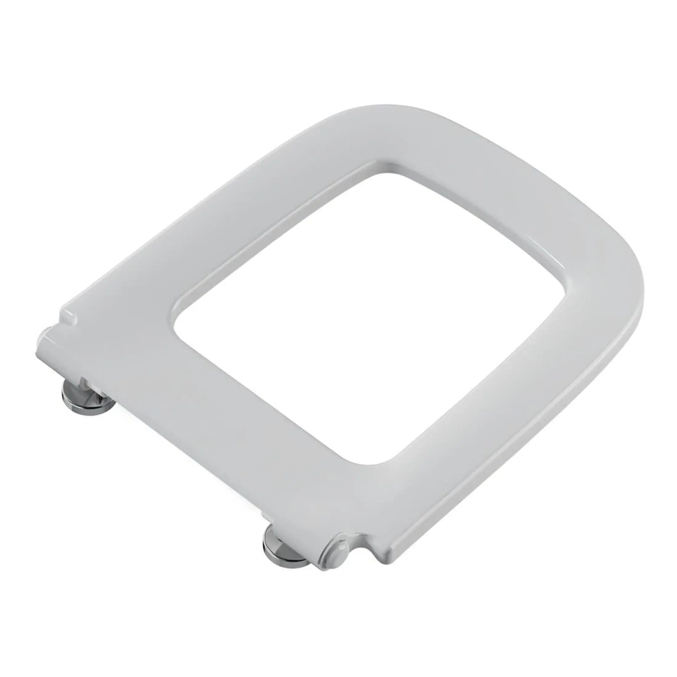 Adjustable toilet seat riser frame for enhanced bathroom comfort and accessibility, compatible with most toilet bowls. Easy to install with secure locking mechanisms for safe use.