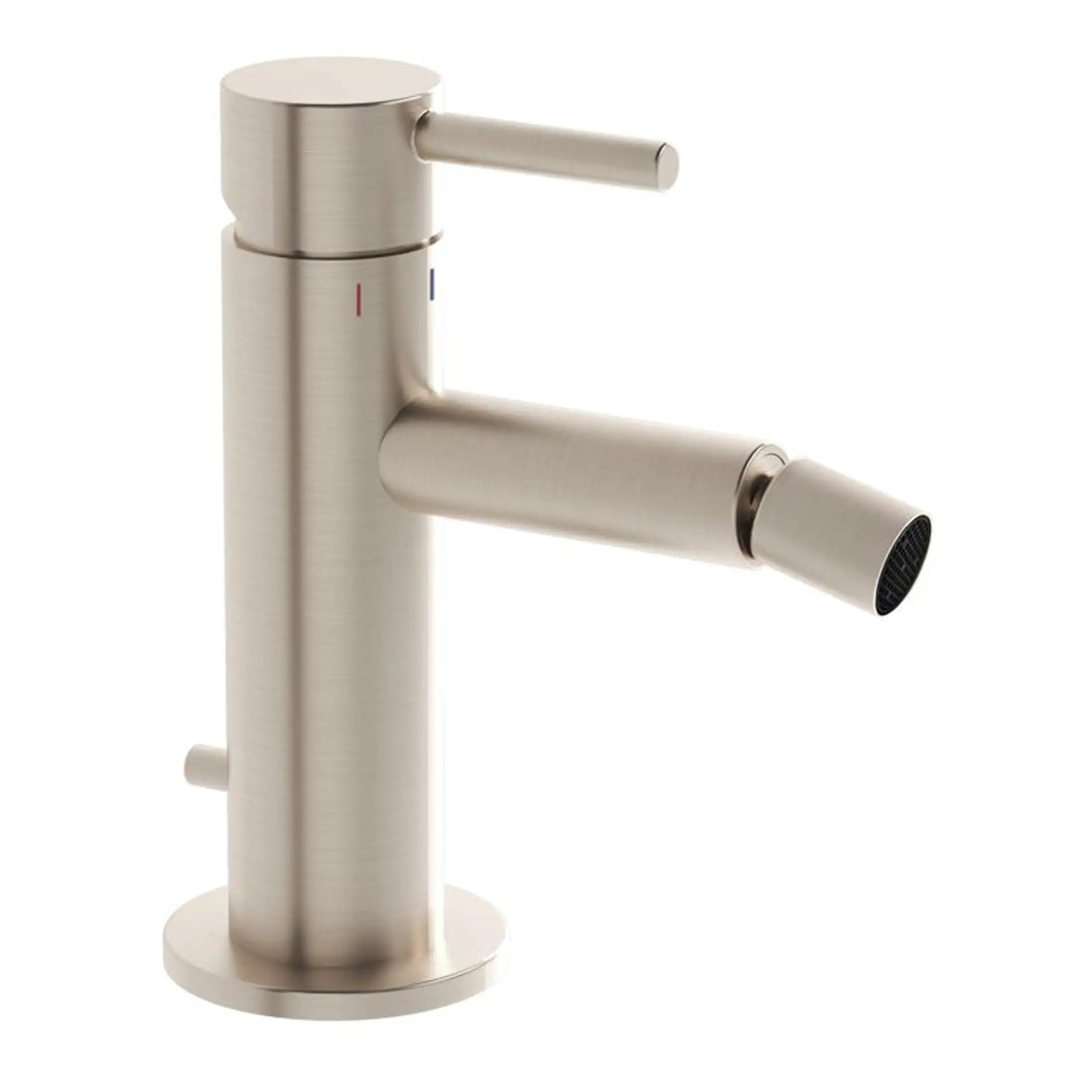 Sleek stainless steel kitchen sink tap with modern design, single lever control, and a pull-out spray nozzle for versatile kitchen use. Ideal for contemporary bathroom and kitchen installations.