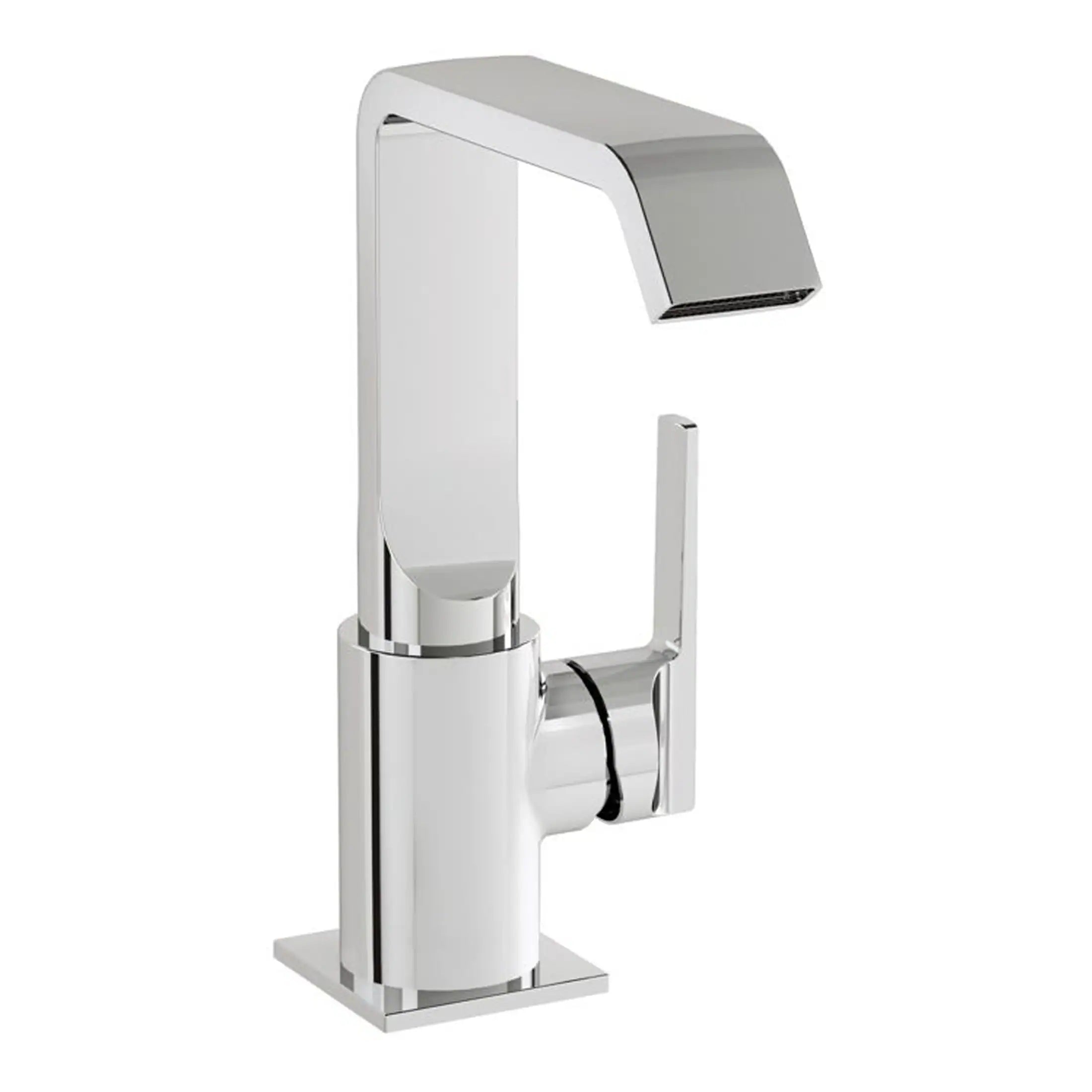 Sleek chrome bathroom faucet with modern design, perfect for contemporary bathroom upgrades and high-quality fixtures from Bubly Bathrooms.