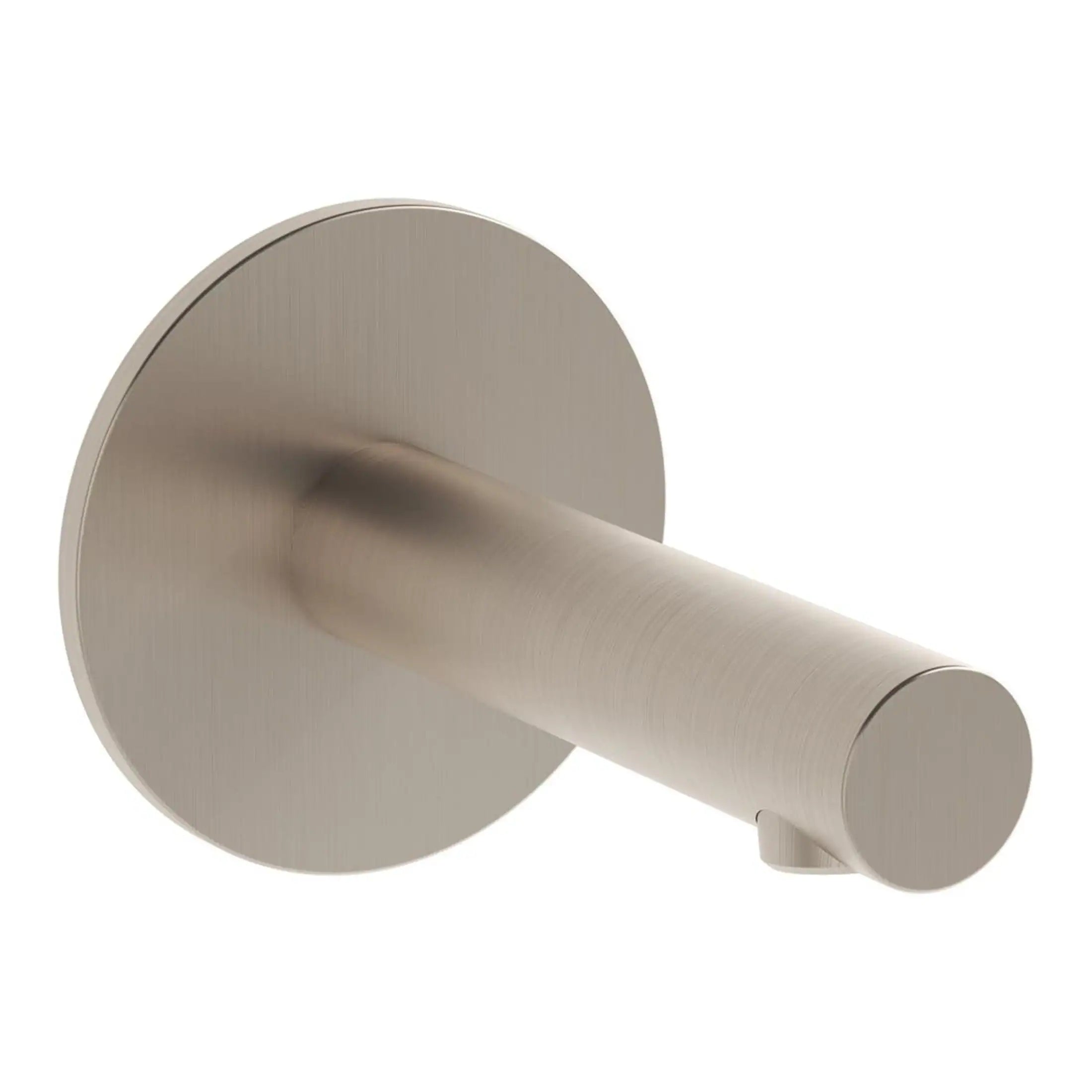 Polished brass bathroom door handle, modern and minimalist design, ideal for contemporary bathroom interiors. Durable and easy to install for enhanced privacy and style.