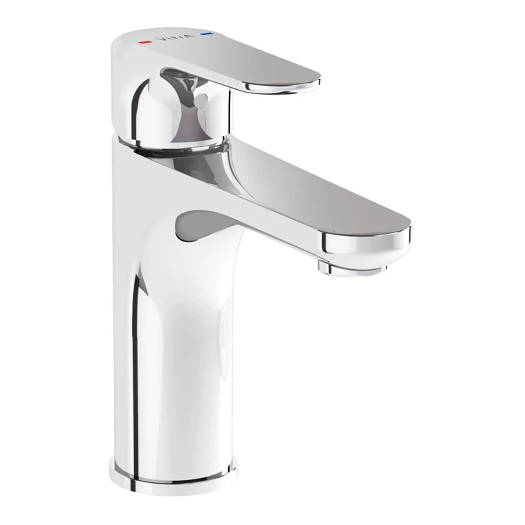 Elegant chrome bathroom sink mixer tap for modern bathroom design. Ideal for enhancing bathroom aesthetics and functionality. Durable, sleek, and easy to operate for everyday use.