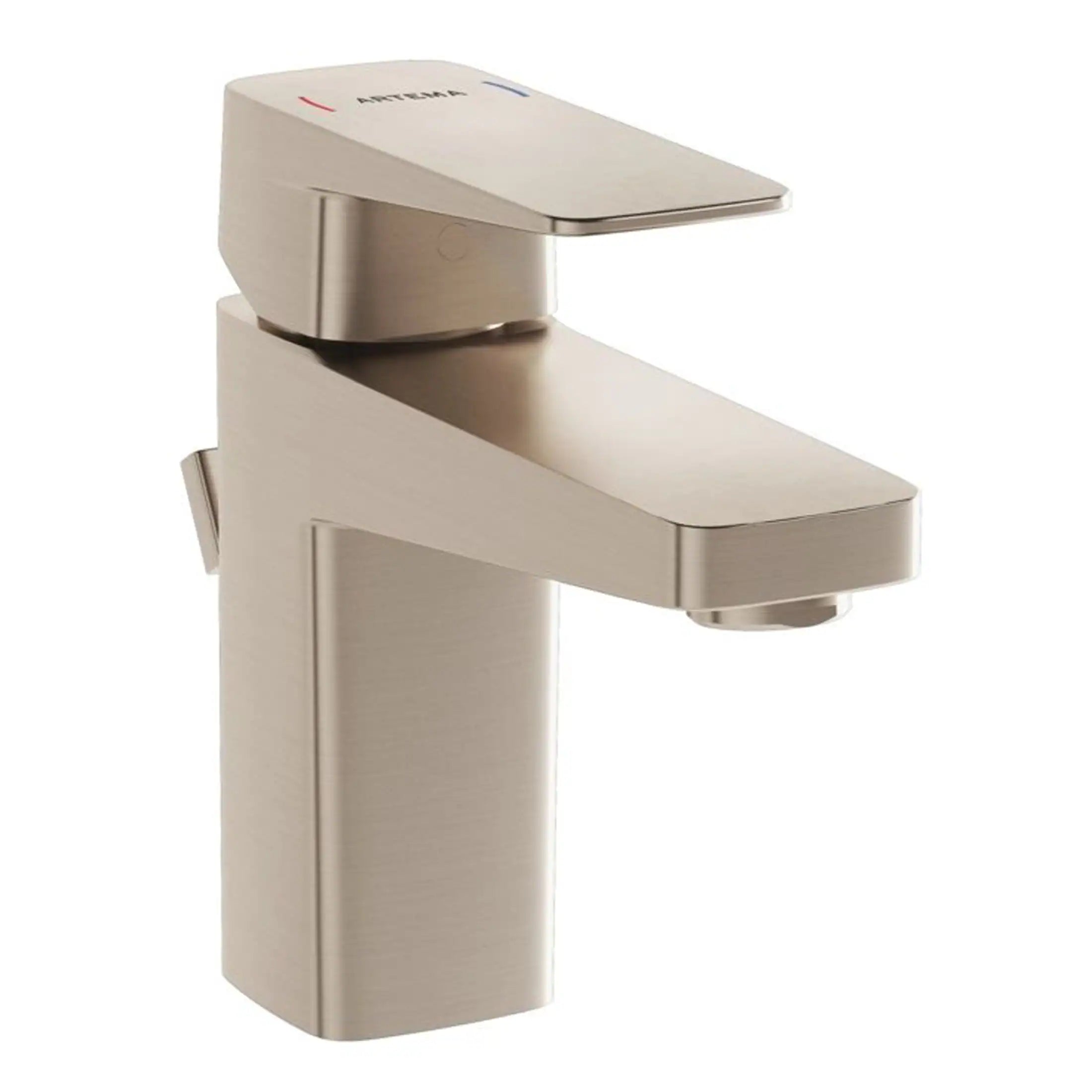 Sleek stainless steel bathroom tap with modern design for contemporary bathrooms. Perfect for enhancing bathroom aesthetics and functionality, offering reliable water flow and durable construction.