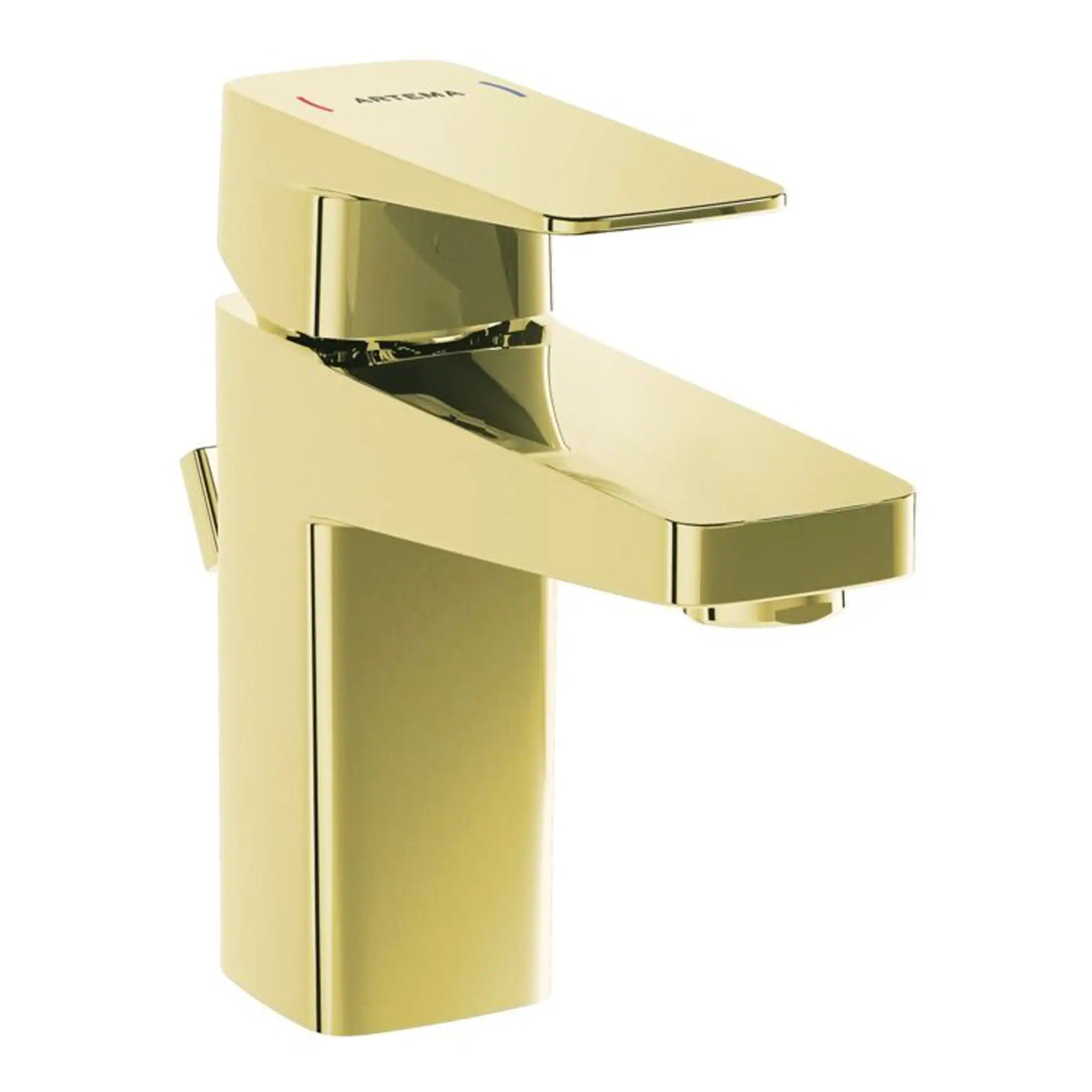 Luxurious gold bathroom sink and tap with modern design, ideal for premium bathroom renovations and high-end specifications.