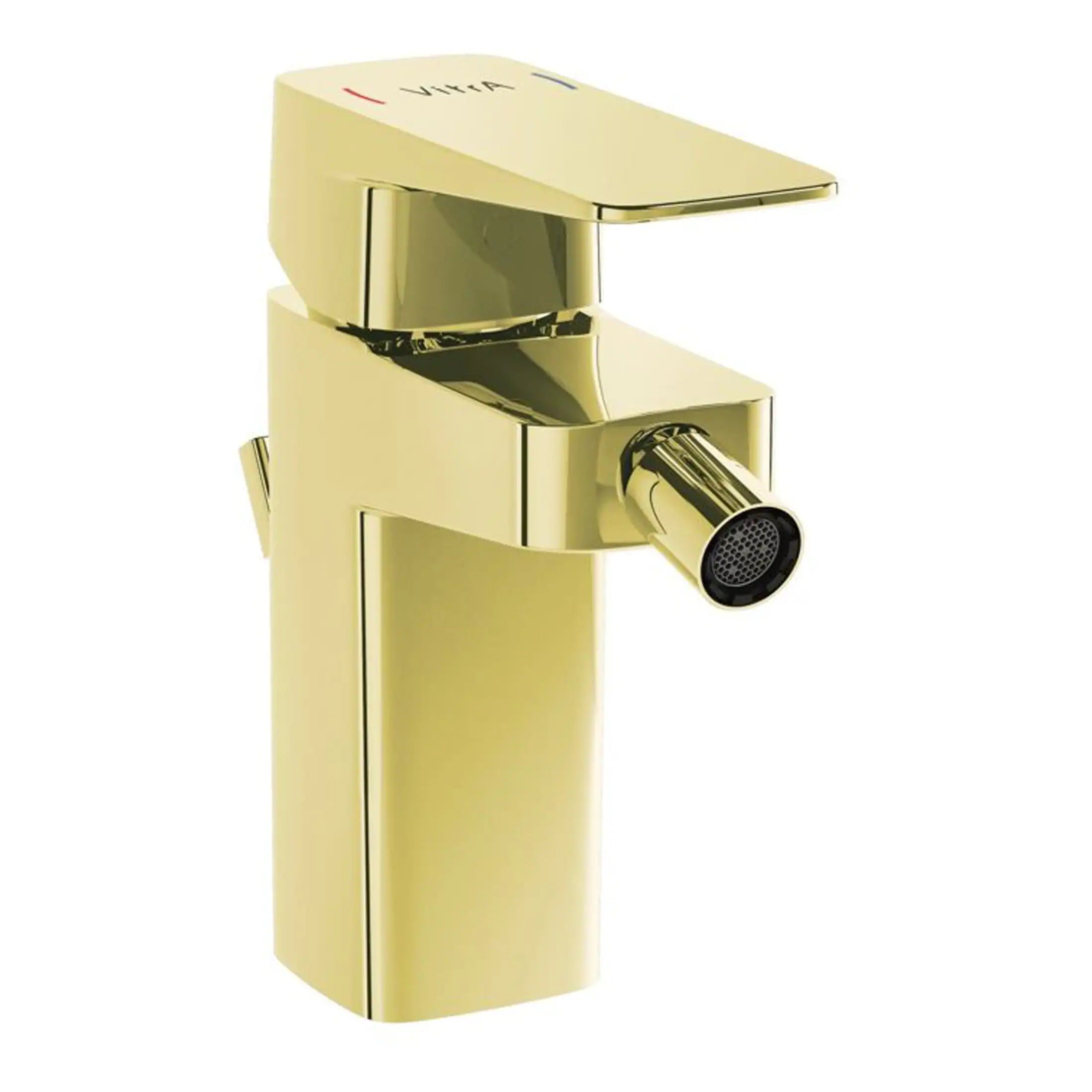 Luxurious gold bathroom mixer tap with sleek modern design, perfect for contemporary Bubly bathrooms, combining style and functionality.