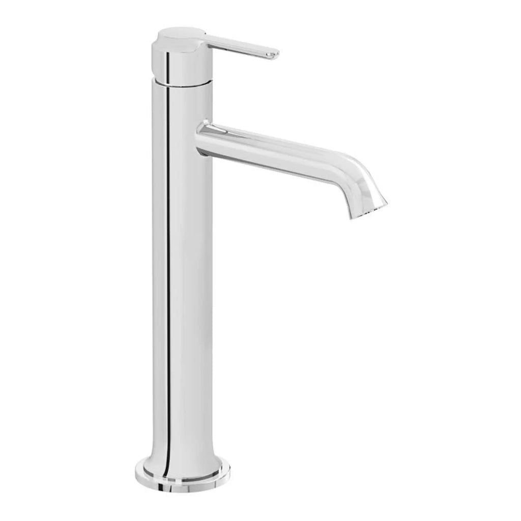 Soap dispenser pump with chrome finish for modern bathroom decor. Elevate your bathroom sink with this sleek, durable chrome soap dispenser faucet suitable for residential and commercial bathrooms.