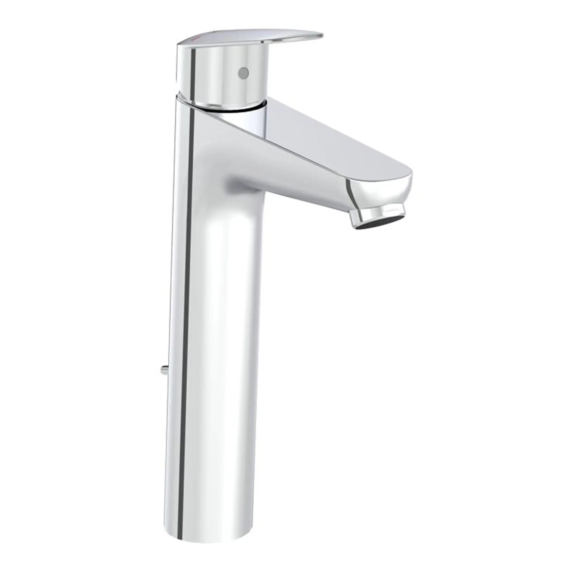 Sleek chrome bathroom mixer tap for modern Bubly bathrooms, ideal for sinks or basins, featuring a contemporary design and easy-to-use single lever operation.
