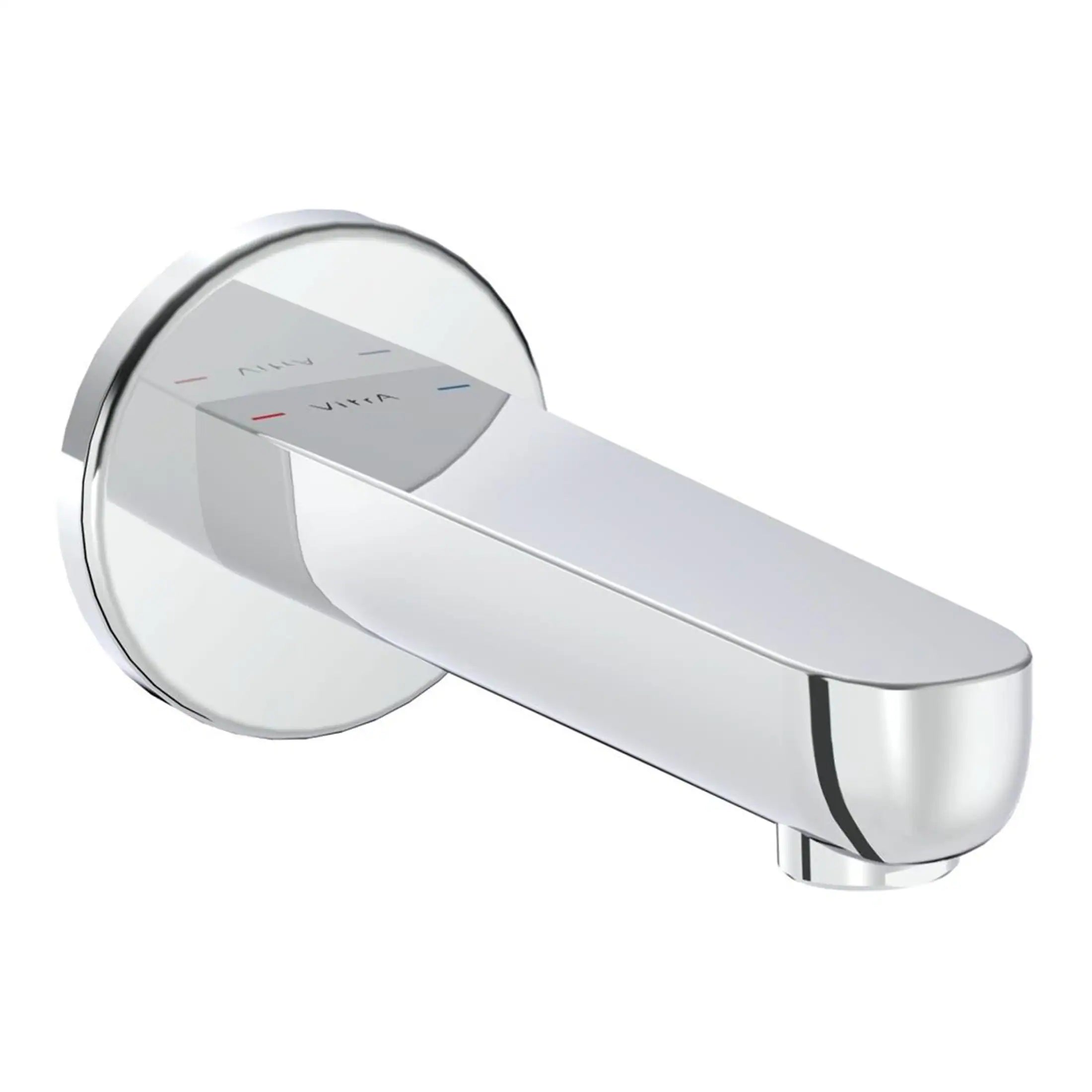 Sleek modern digital bathroom tap with touch control and chrome finish, designed for contemporary bathrooms.