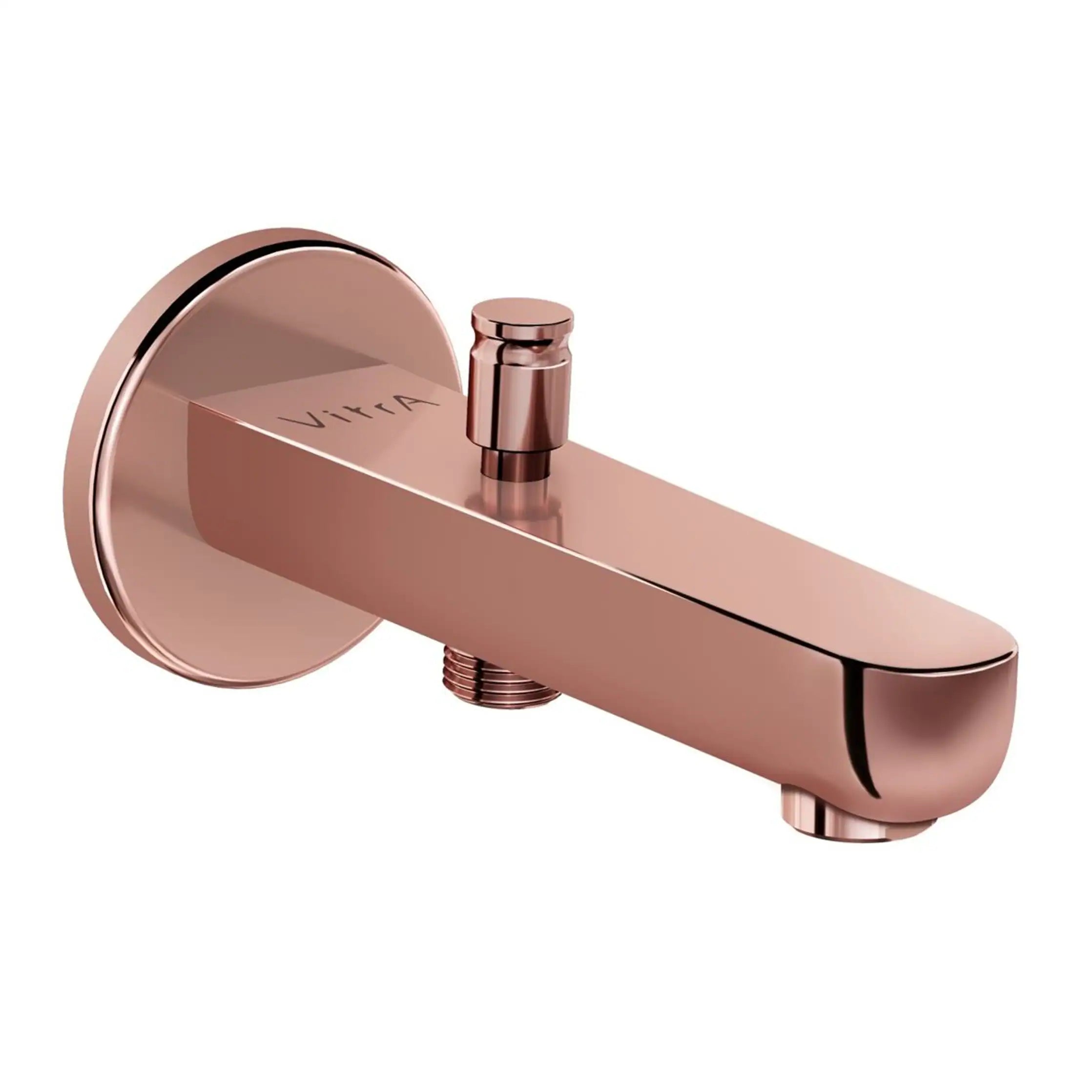 Brushed Rose Gold Bathroom Mixer Tap with Modern Design for Stylish Bathrooms.