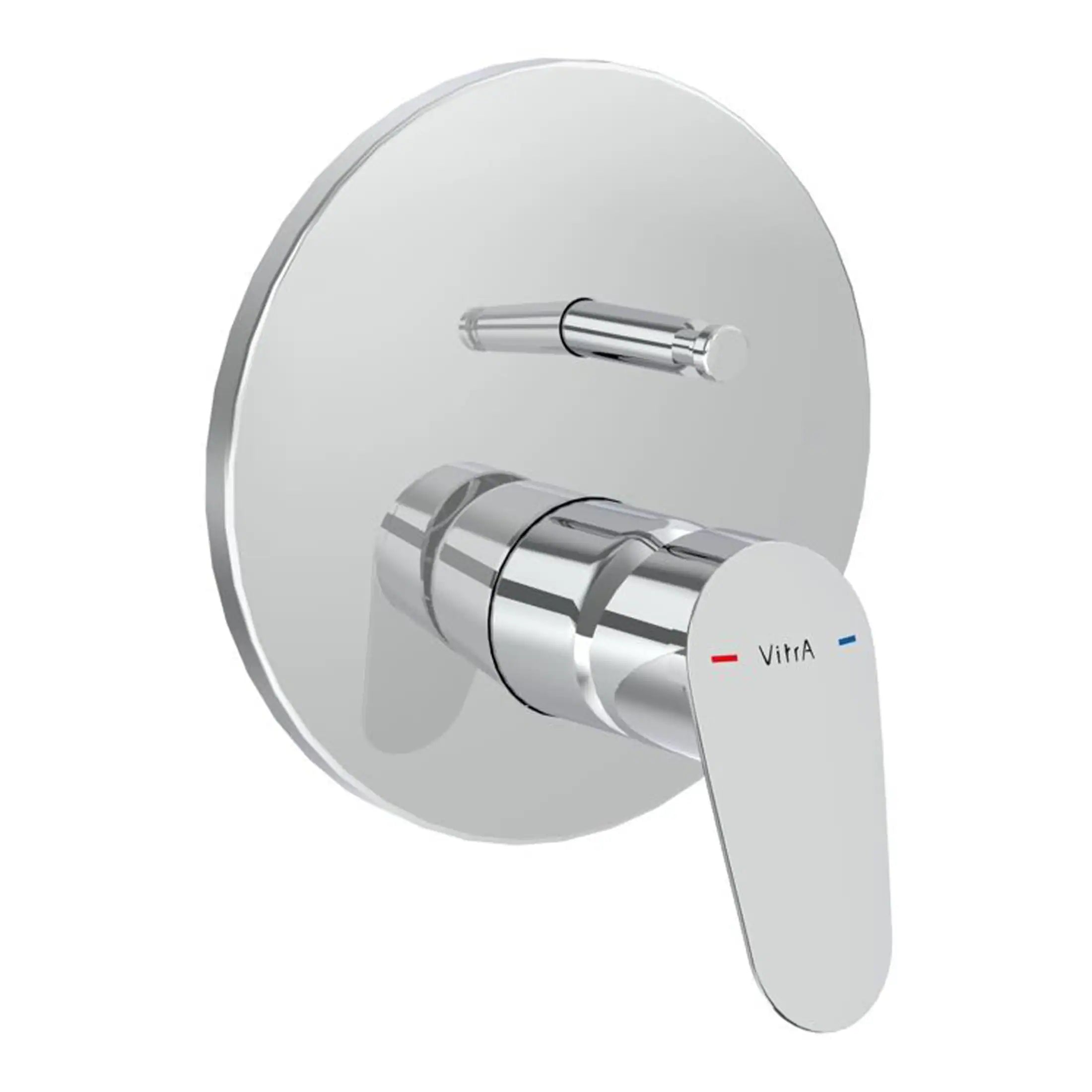 Chrome bathroom mixer tap with temperature control and modern design for stylish bathroom fixtures. Perfect for enhancing your bathroom's functionality and aesthetics.