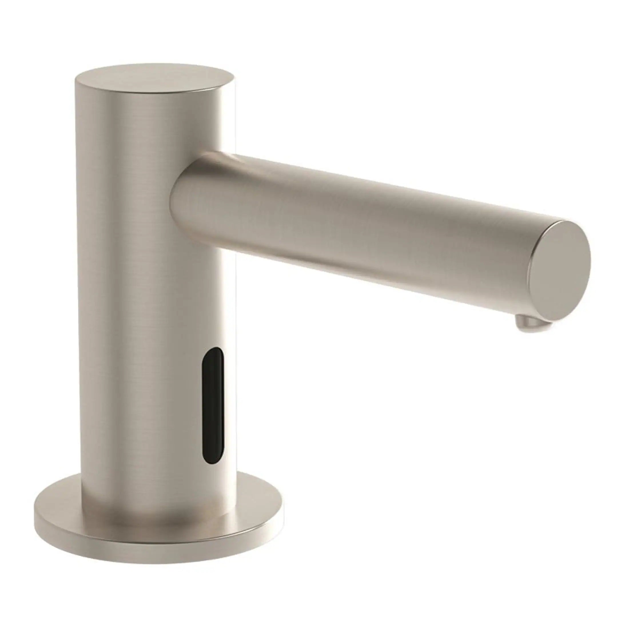Sleek stainless steel bathroom tap with modern design for Bubly Bathrooms. Perfect for contemporary bathrooms seeking stylish and durable fixtures. High-quality, minimalistic aesthetic.