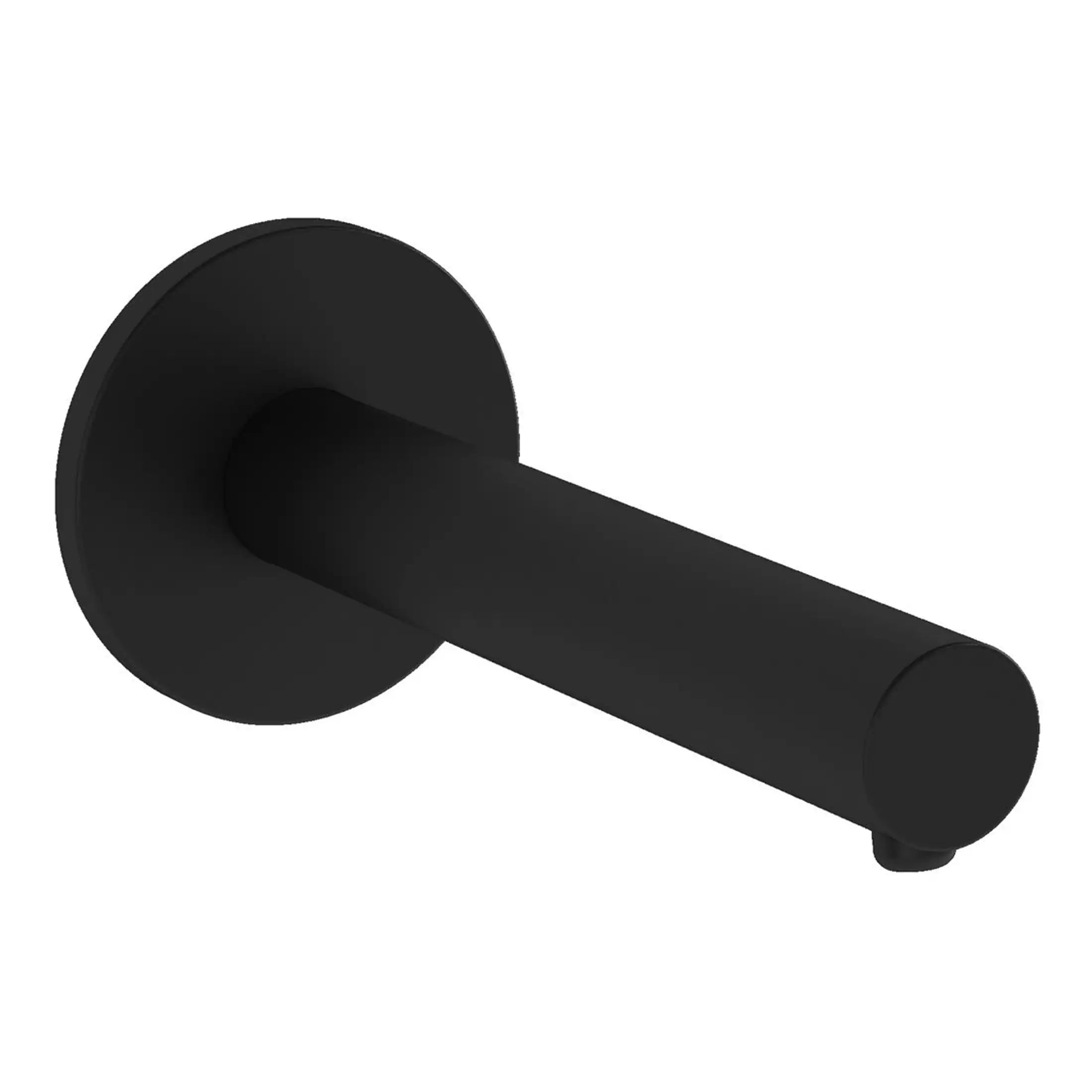 Sleek black bathroom door handle with modern matte finish, designed for contemporary bathrooms. Durable and stylish, perfect for enhancing bathroom aesthetics and functionality.