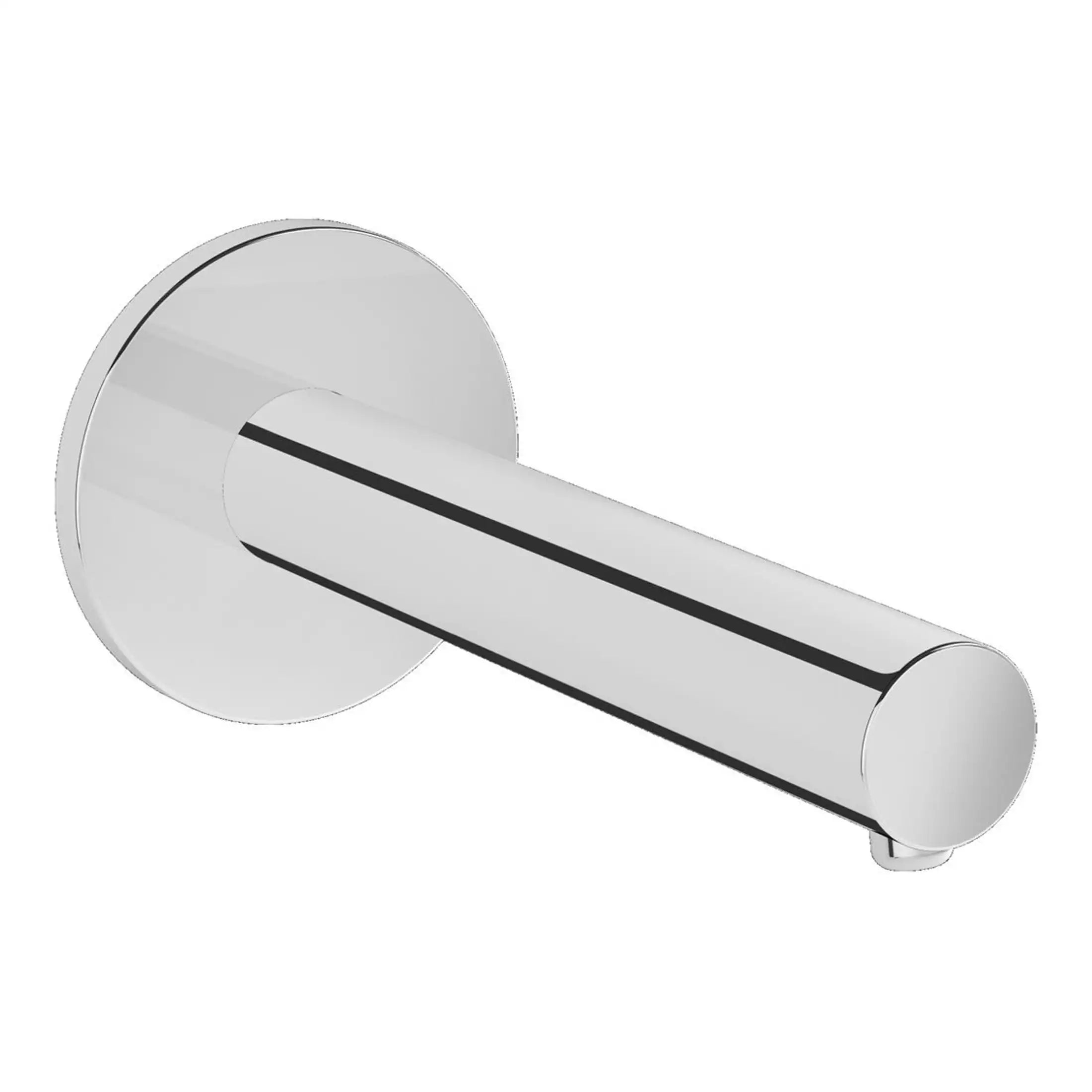 Sleek modern chrome bathroom towel hook with round wall mount, ideal for contemporary bathrooms, towel racks, and accessories. Perfect for organised and stylish bathroom decor.