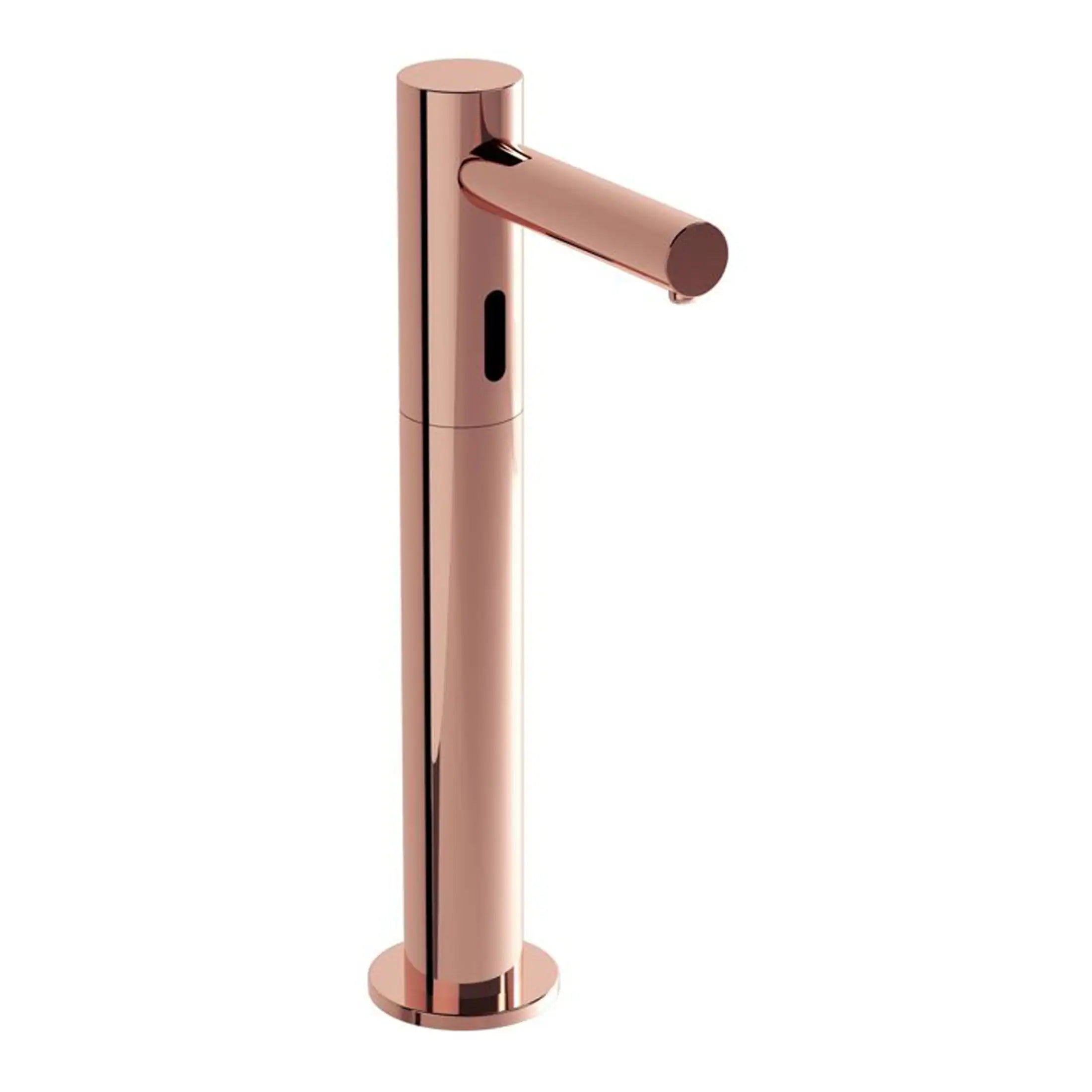 Sleek rose gold bathroom faucet with modern design, ideal for contemporary bathroom sinks, durable finish, and easy to install. Perfect for luxury bathroom renovations and stylish interior upgrades.