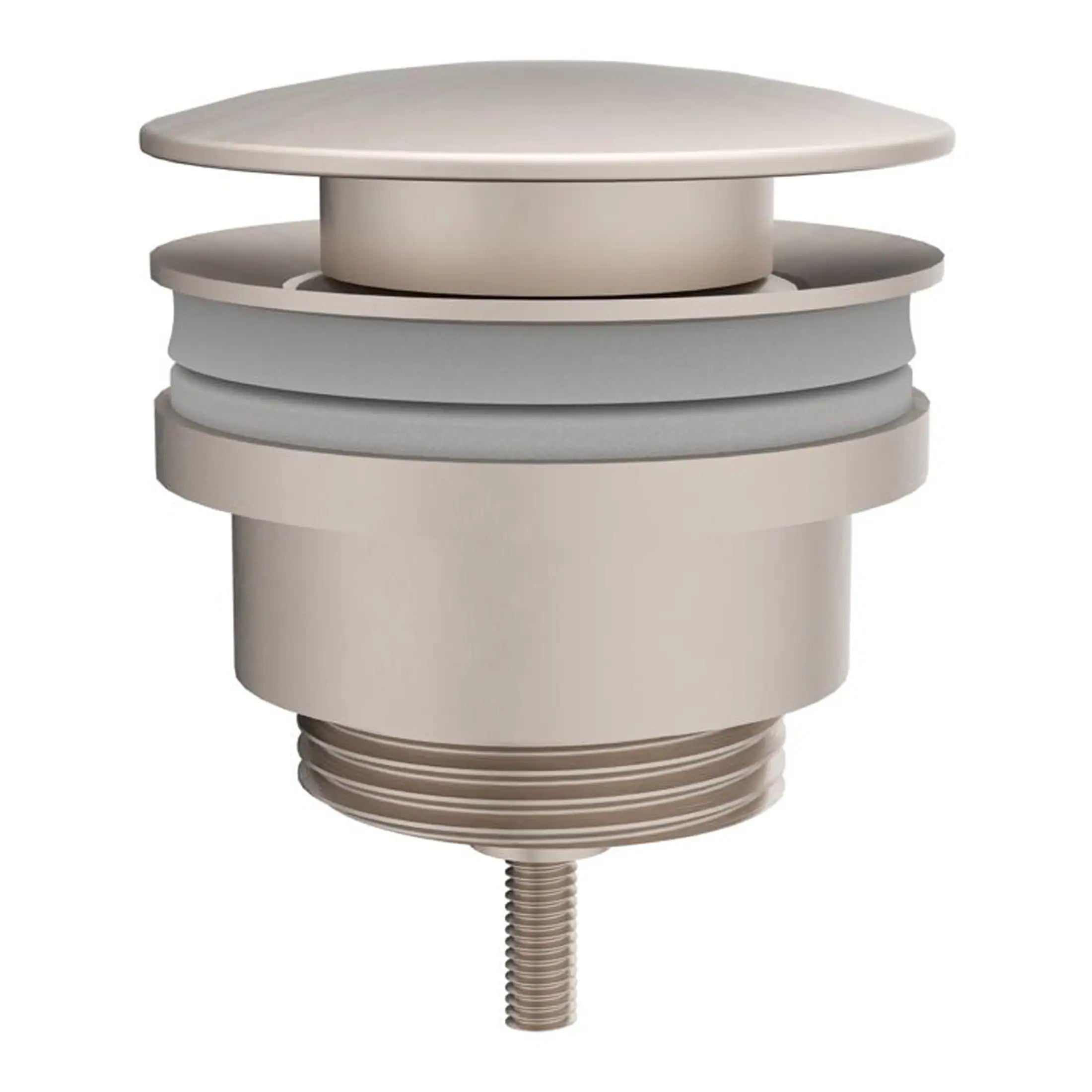 Flush valve mechanism for modern bathroom installations, designed to ensure efficient water flow and leak prevention in Bubly Bathrooms' bathroom fixtures.