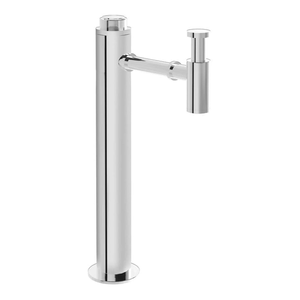 Sleek chrome bathroom sink tap with modern design, ideal for contemporary bathroom upgrades, offering durability and style.