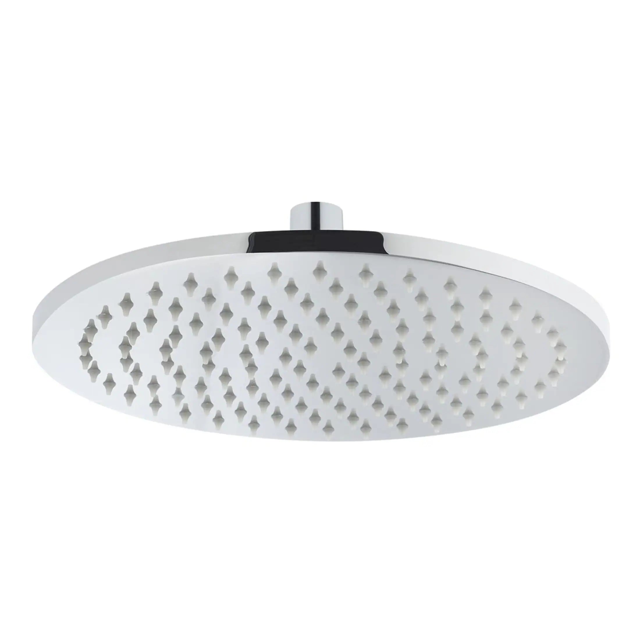Showerhead with multiple spray nozzles for customisable water flow, modern design ideal for upgrading bathrooms, compatible with bubly.co.uk bathroom fixtures.